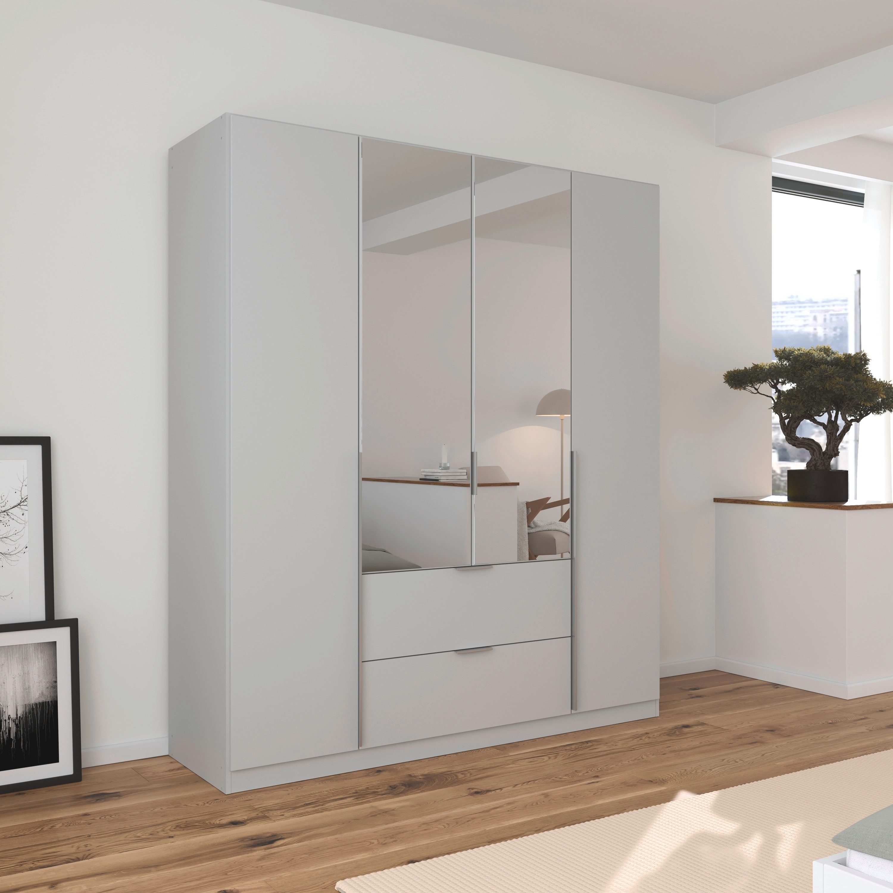rauch Drehtürenschrank Kleiderschrank Schrank Garderobe AGORDO günstig online kaufen