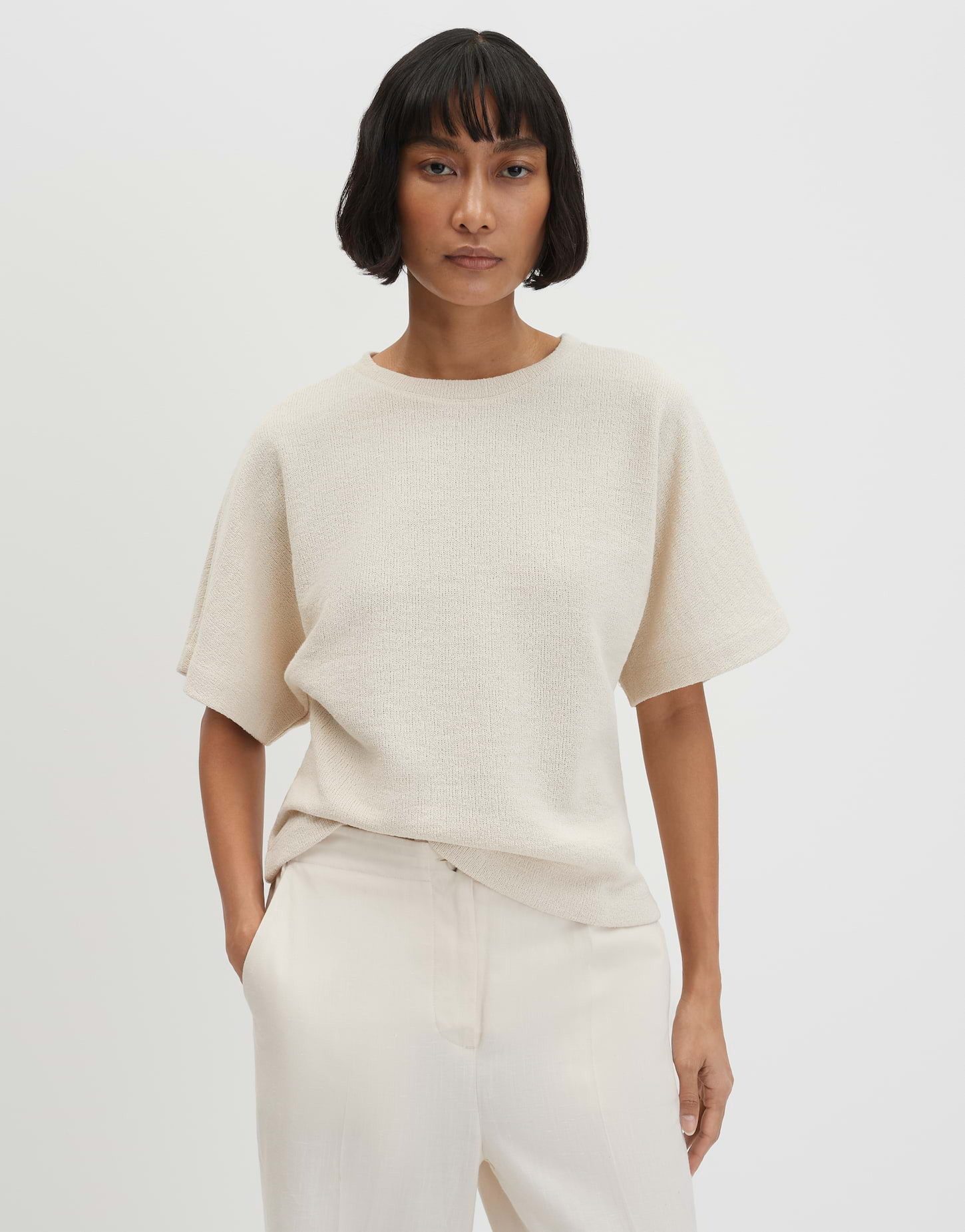 someday Sweatshirt Ucol aus Sweatware mit feiner Struktur Soft und entspannt für unkomplizierte Everyday-Styles
