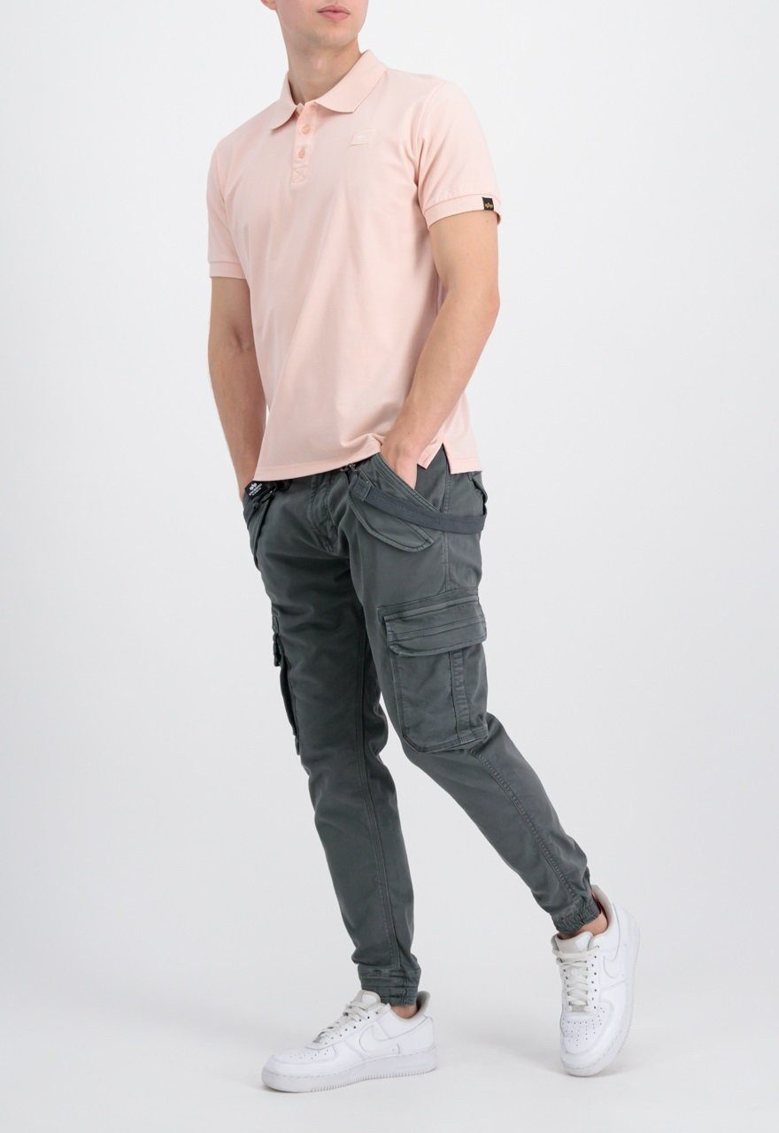 Alpha Industries T-Shirt Polo X-Fit (Baumwolle) pfirsisch orange Herren günstig online kaufen