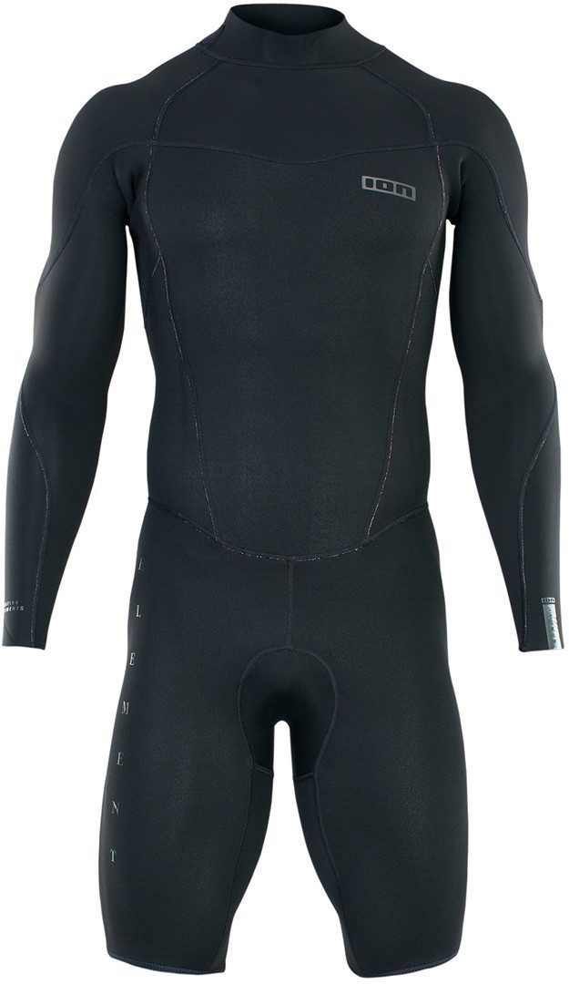 ION Neoprenanzug ION ELEMENT 2/2 LS BACK ZIP Shorty black