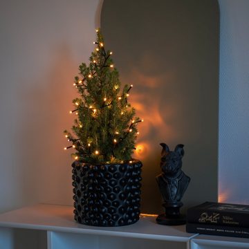 KONSTSMIDE LED-Lichterkette Büschellichterkette Cluster, Weihnachtsdeko, mit 200 bernsteinfarbenen Dioden