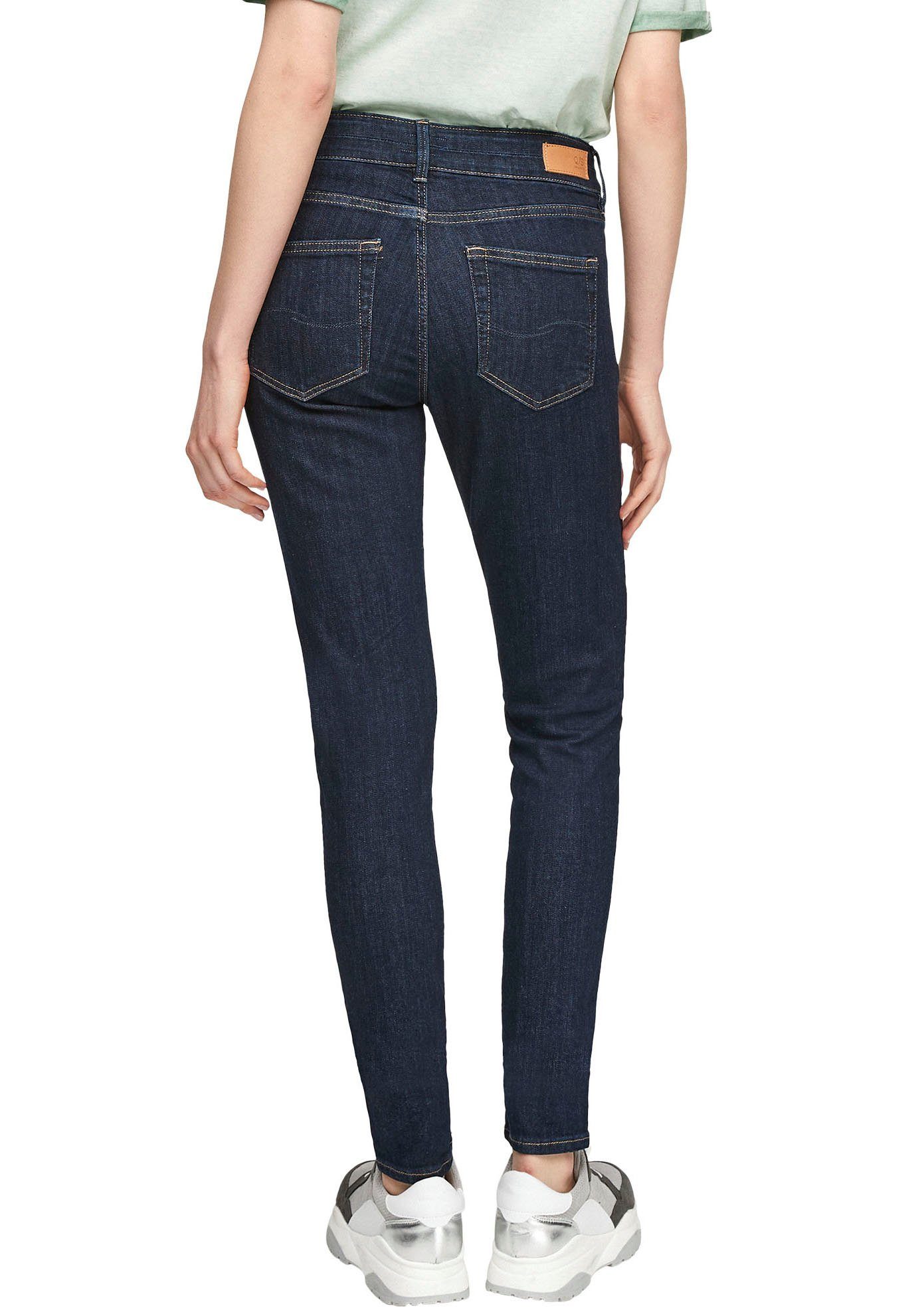 Damen Jeans Q/S by s.Oliver Skinny-fit-Jeans Sadie in cleaner Waschung