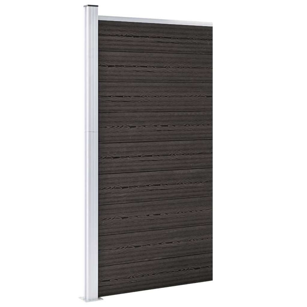 vidaXL Gartenzaun, Zaunelement WPC 95x186 cm günstig online kaufen