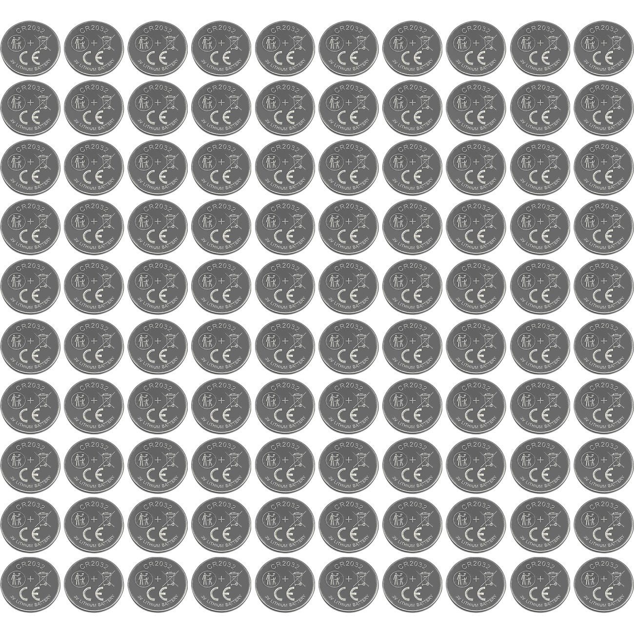 shop'n smile ideoon CR2032 Lithium-Knopfzellen 3V: Power für Autoschlüssel, Uhr & Smart Knopfzelle, Ideal für Waagen, Autoschlüssel, Uhren, Fernbedienung