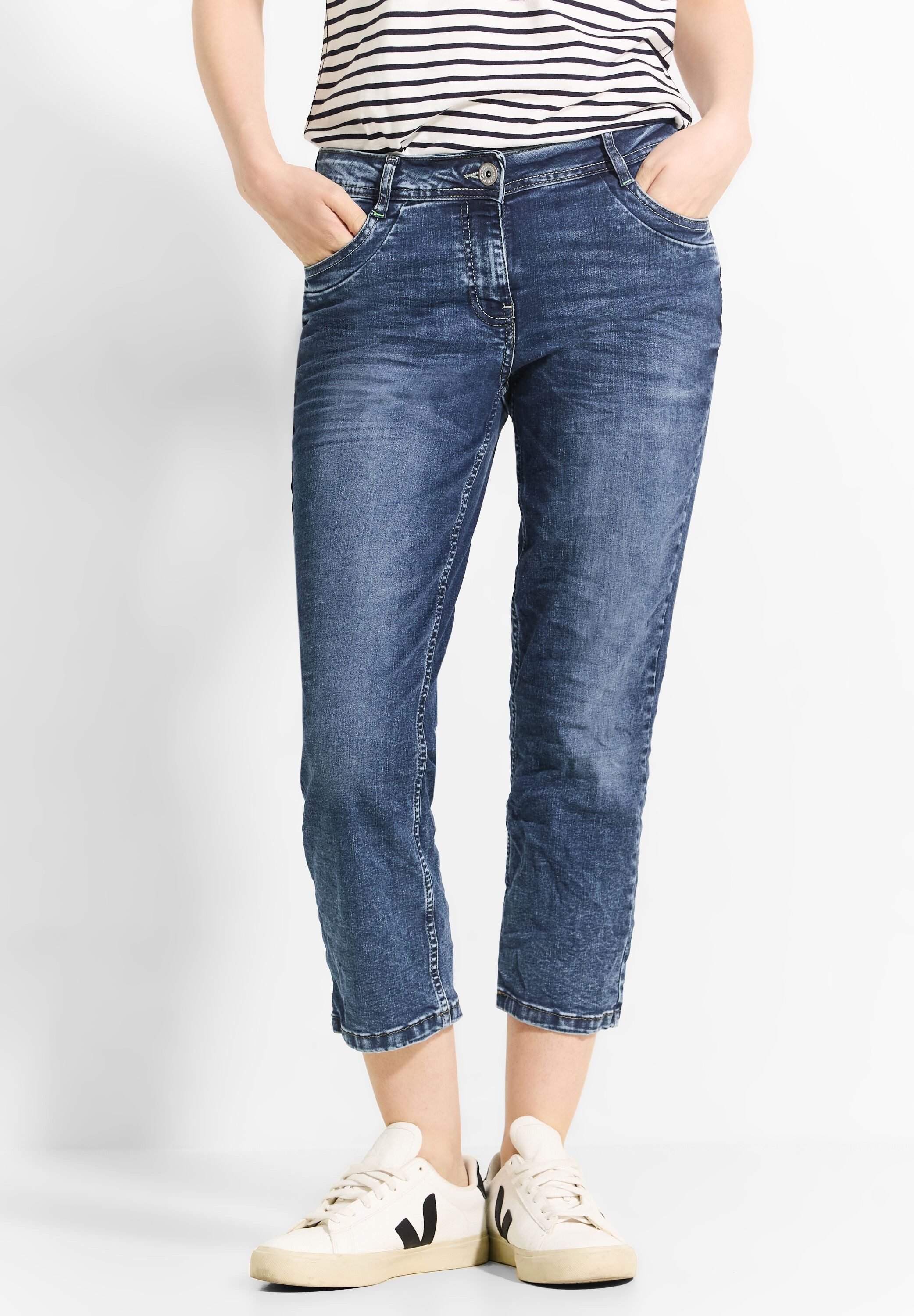 CECIL Regular-fit-Jeans SCARLETT mit dekorativen Nähten günstig online kaufen
