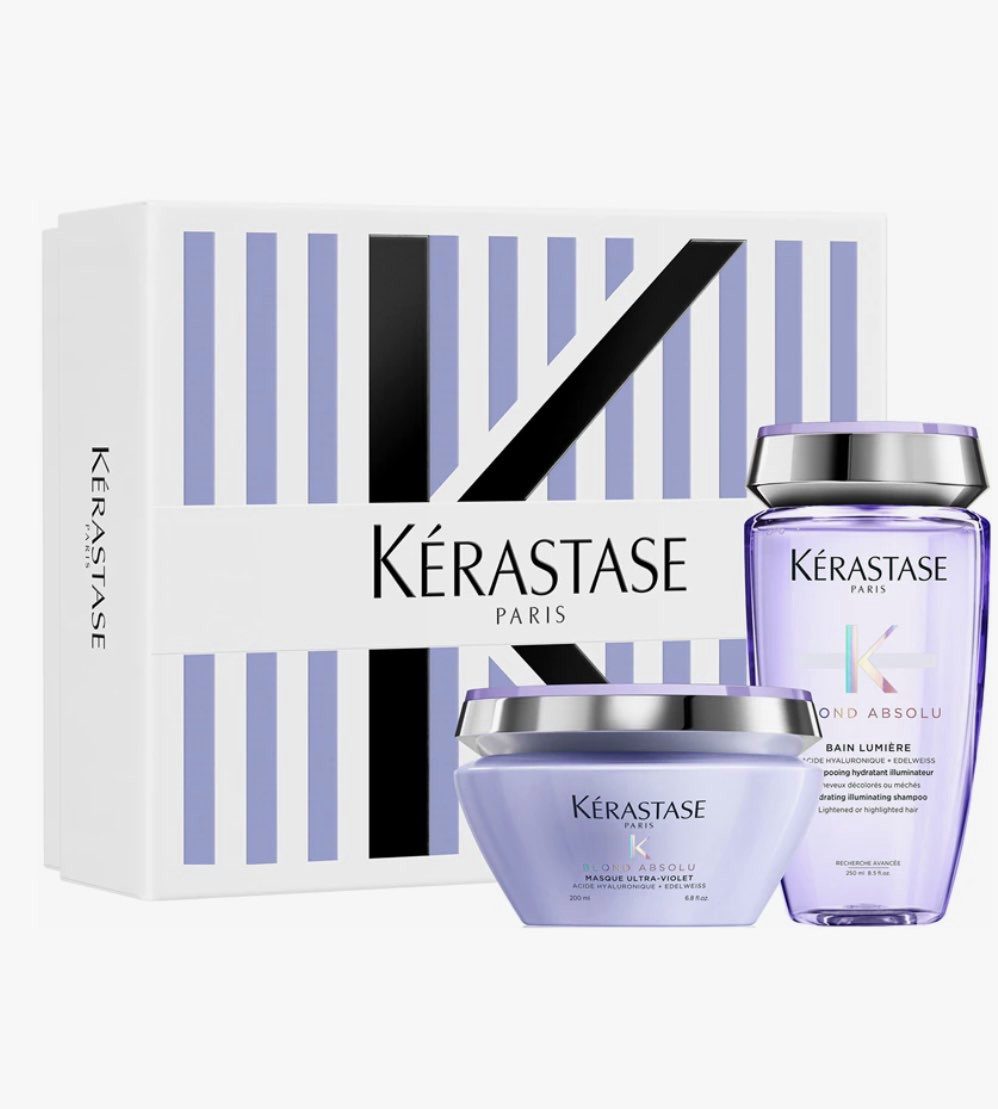 Haarpflege-Set Blond Absolu Intense Spring Set - Bain Lumière & Masque Ultra-Violet