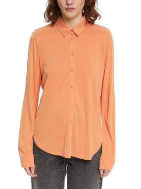 Esprit Langarmshirt Bluse mit Knöpfen (1-tlg)