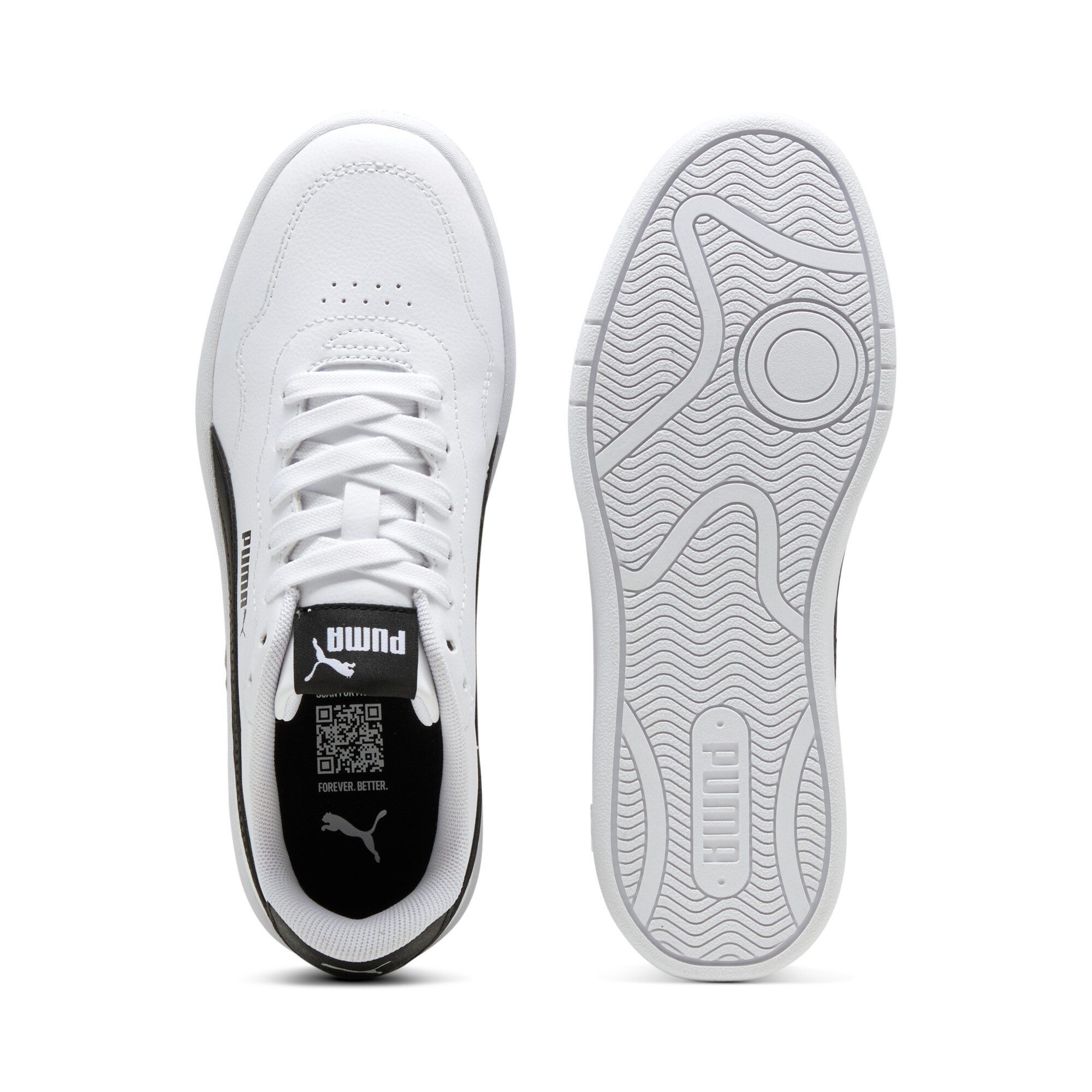 PUMA COURT LALLY JR Sneaker für sportliche Aktivitäten und Streetwear, mit Schnürung
