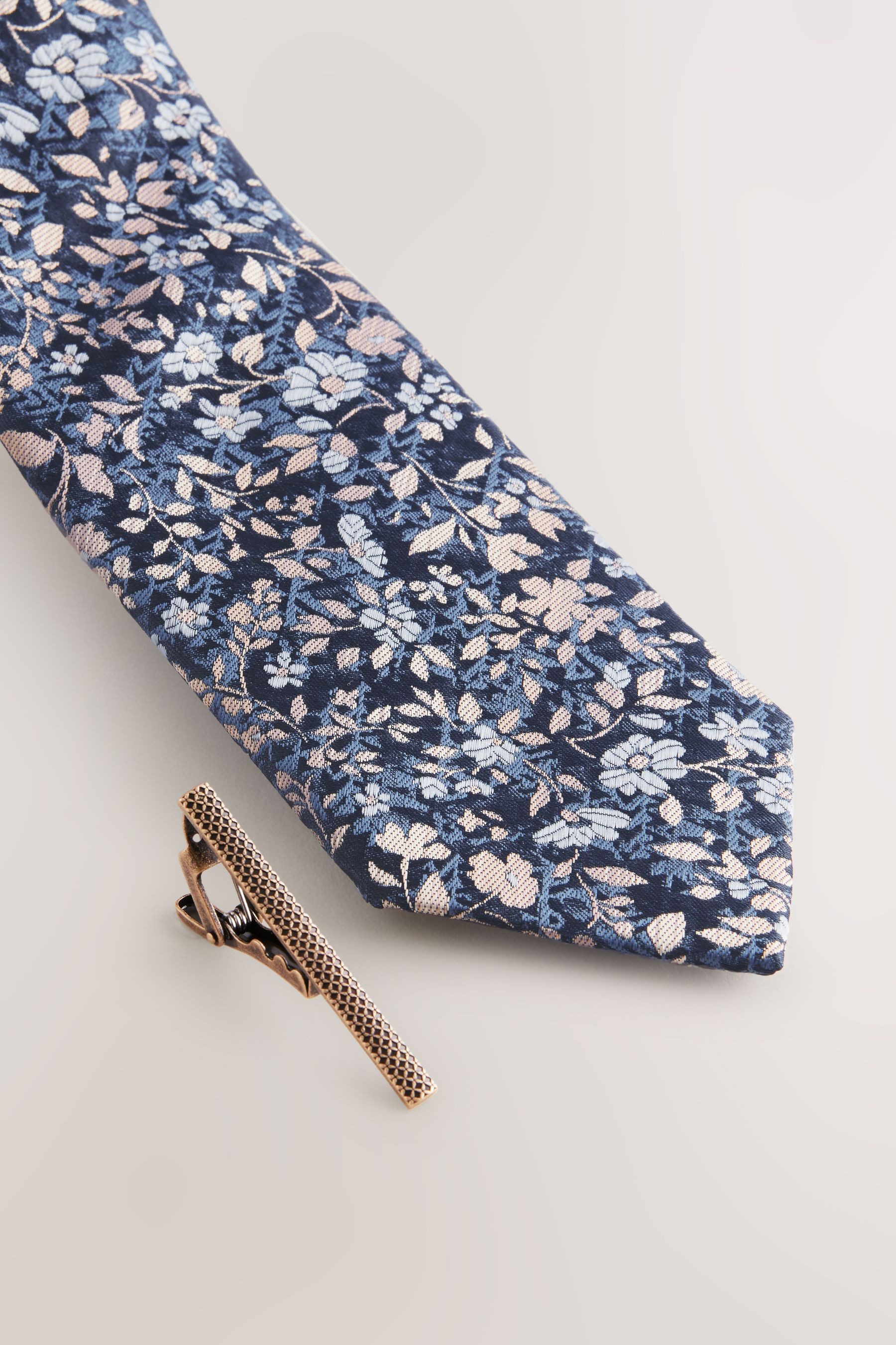 Next Krawatte Krawatte mit floralem Print günstig online kaufen