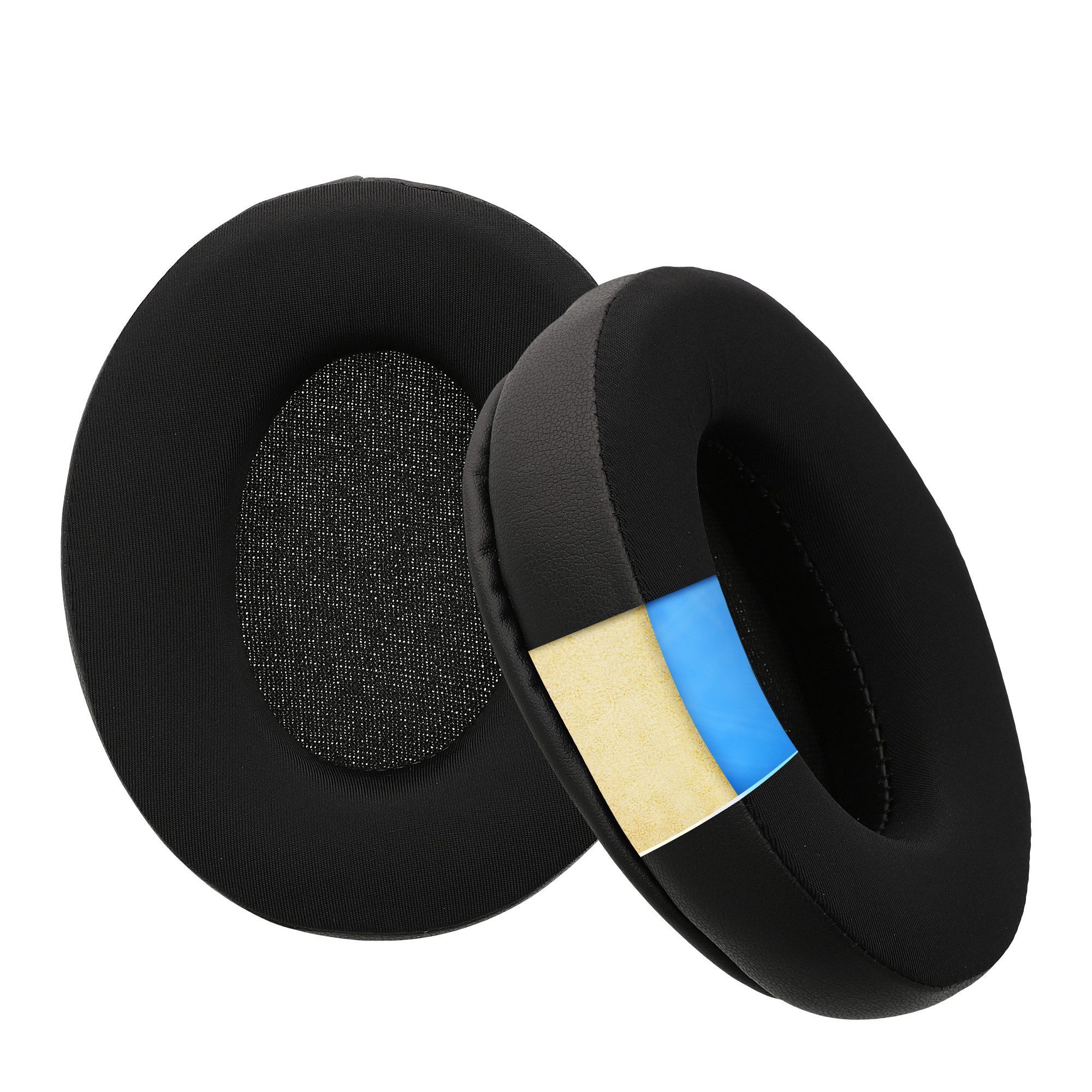 kwmobile 2x Ohr Polster für TurtleBeach Stealth 600 / Stealth 500 / Stealth 400 Kopfhörer (Ohrpolster Kopfhörer Kunstleder für Over Ear Headphones Cooling Effekt)