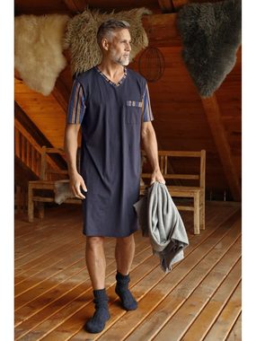 Jan Vanderstorm Pyjamaoberteil ARWID Nachthemd im Comfort Fit