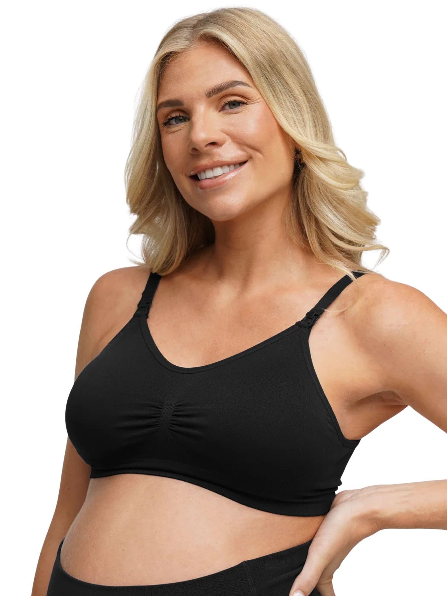 cfab (creamy fabrics) Still-BH Seamless Still-Bh-Schwarz-2XL (1-tlg)