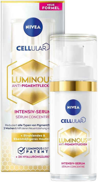 Nivea Gesichtspflege NIVEA Cellular LUMINOUS630 Anti-Pigmentflecken Intensiv-Serum (30ml), 1-tlg.