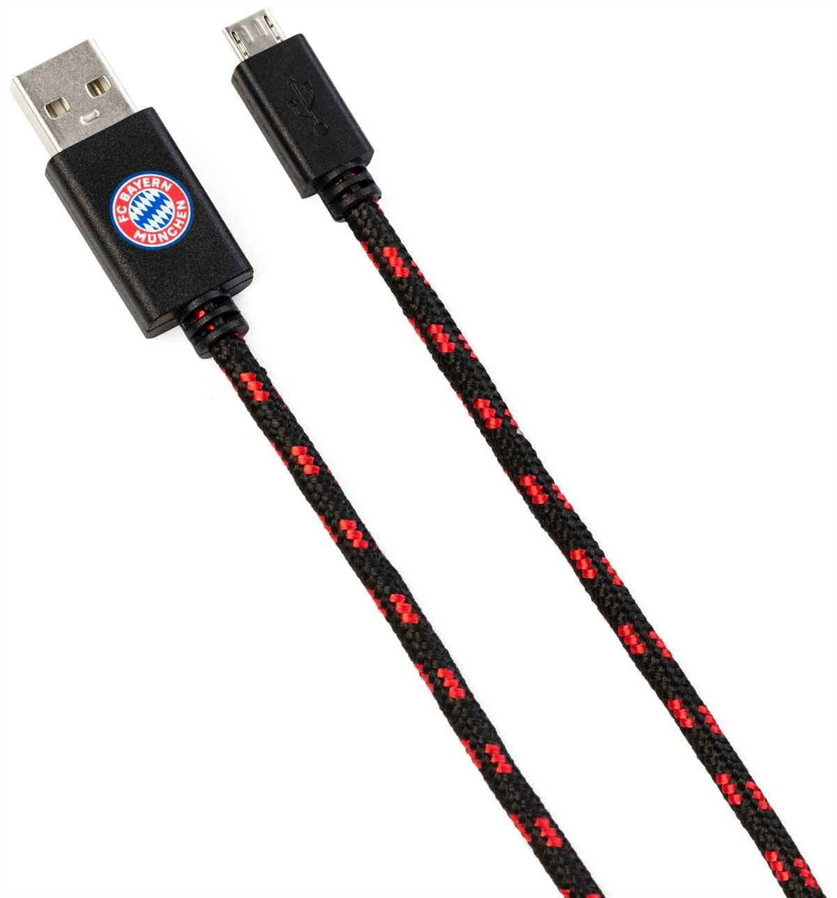 Snakebyte UNIVERSAL MICRO USB USB-Kabel, (300 cm), im FC Bayern München Design