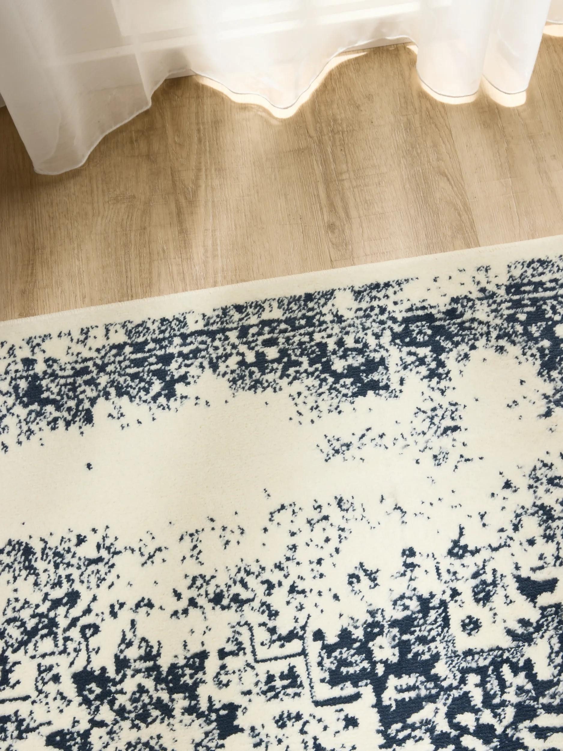 benuta Teppich Suki, rechteckig, Höhe: 6 mm, Vintage-Look, Kurzflor, Retro Teppich Wohnzimmer, Schlafzimmer