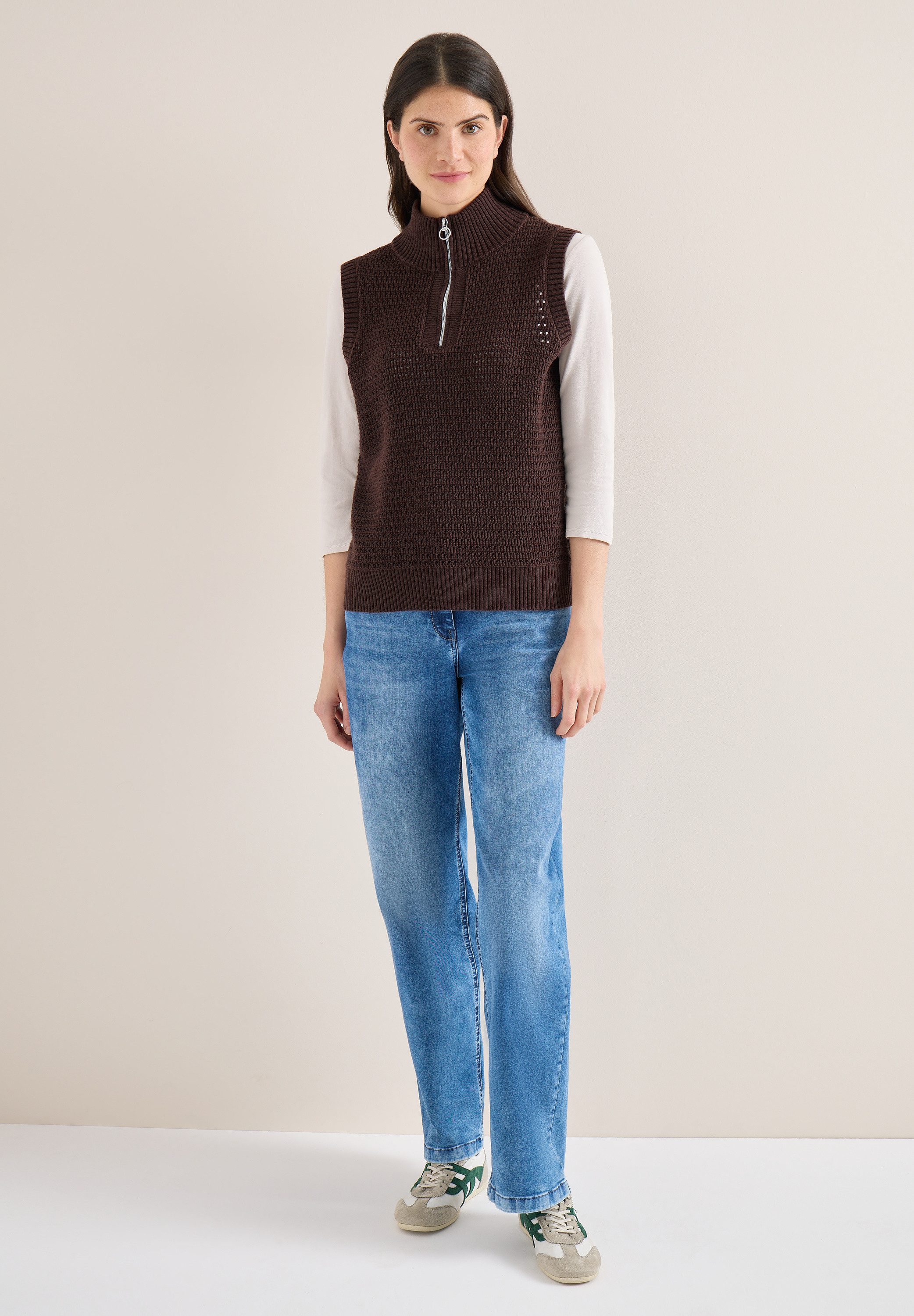 CECIL Troyer aus reiner Baumwolle