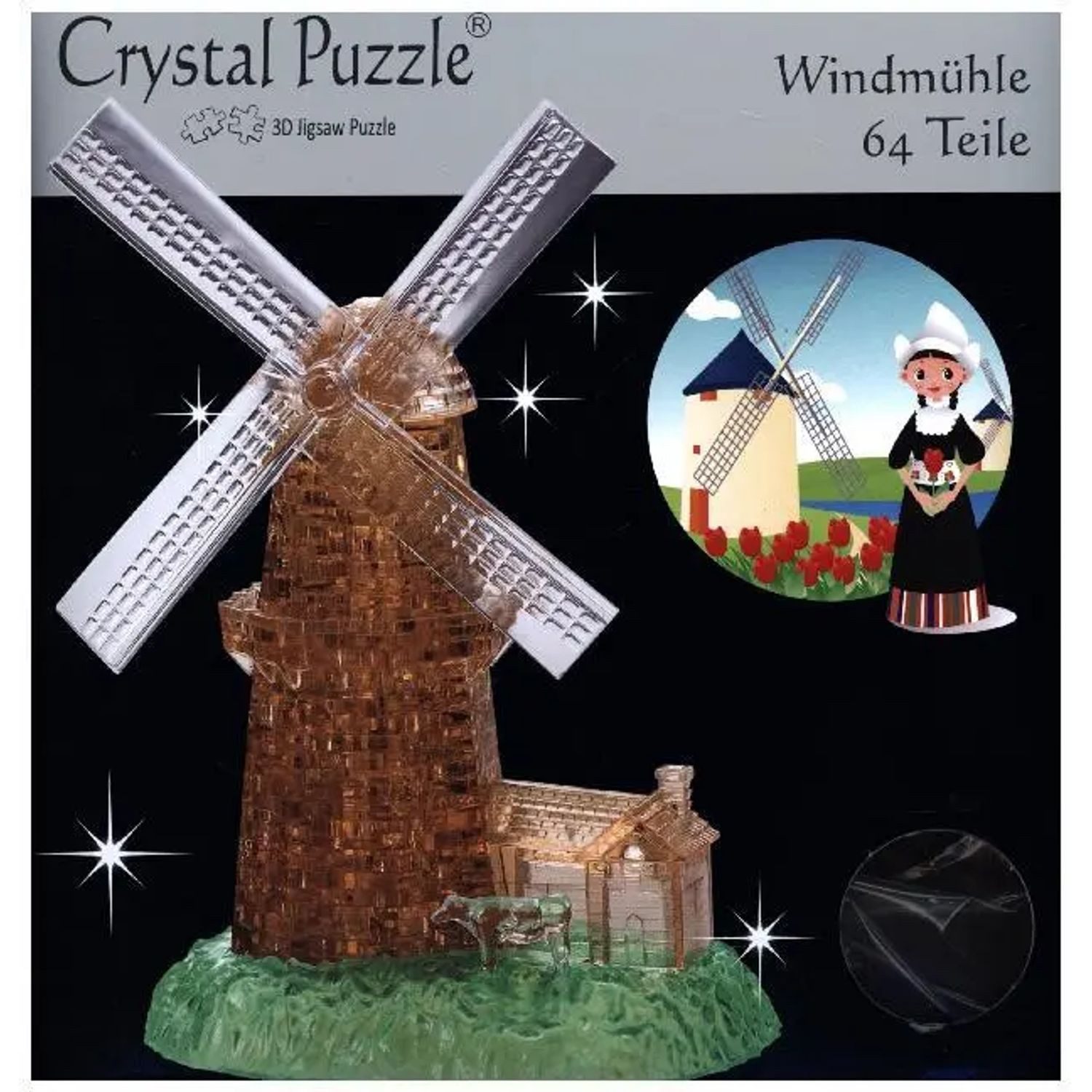 HCM KINZEL Puzzle Windmühle (Puzzle), 99 Puzzleteile