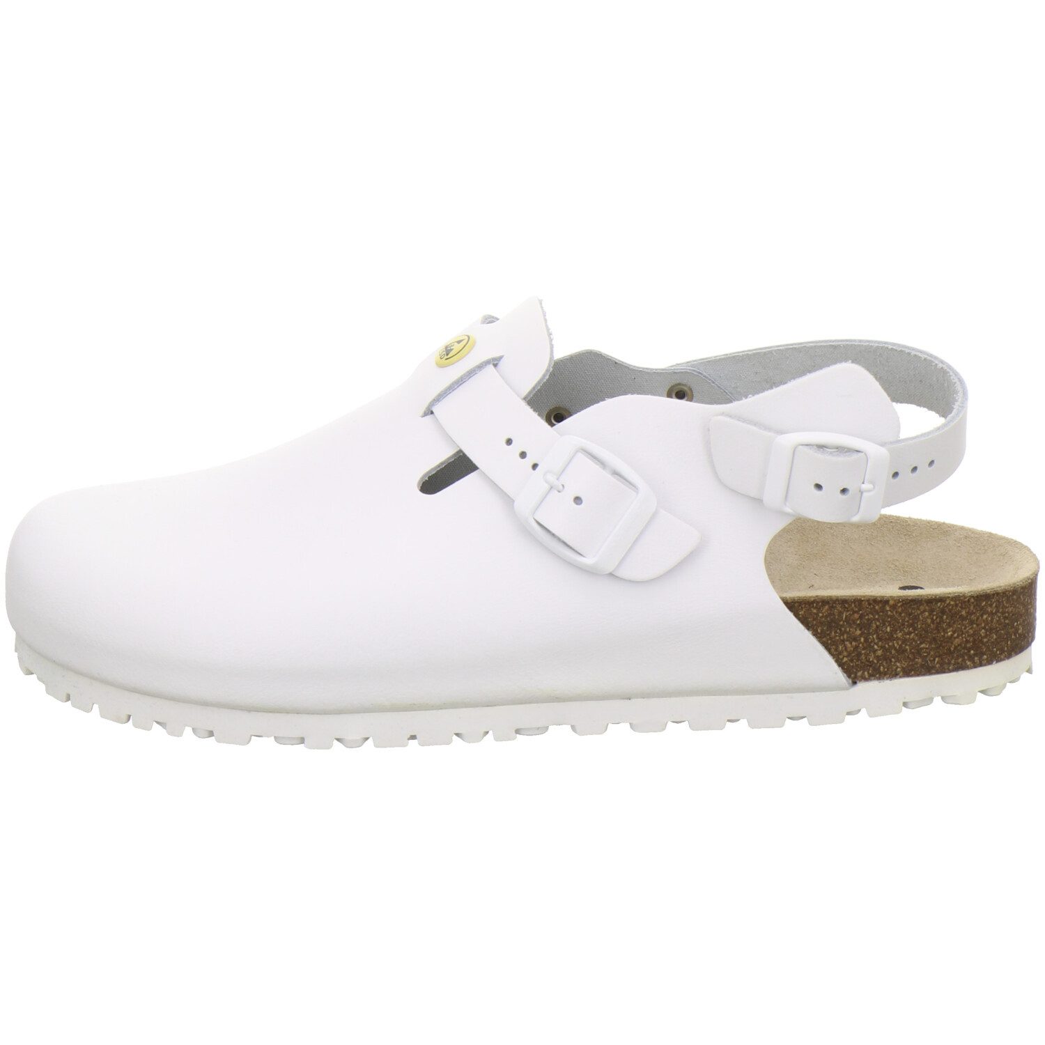 AFS-Schuhe 3194010 ESD-Clogs Pantolette für Herren mit Fußbett, bequeme Berufsschuhe aus Leder