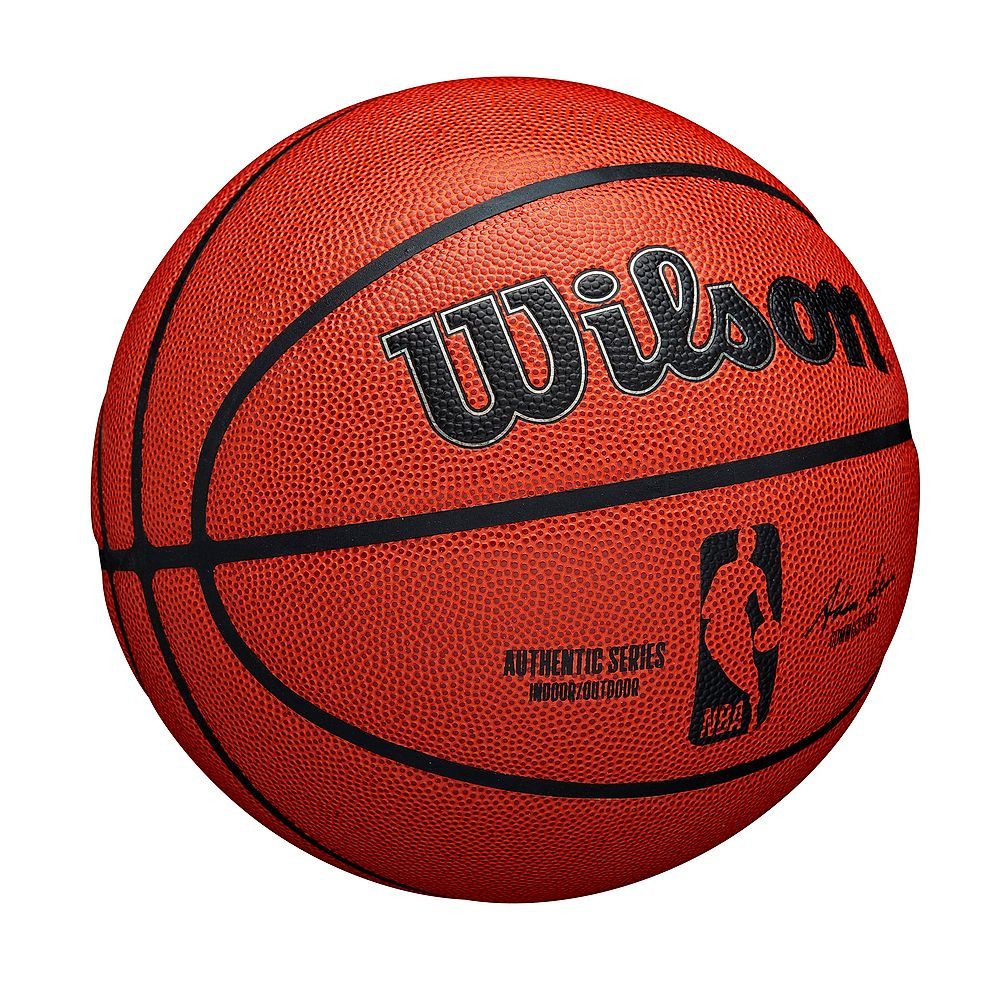 Wilson Basketball Basketball NBA Authentic Indoor/Outdoor, Für Schulen, Vereine und Freizeitzentren für in- und outdoor