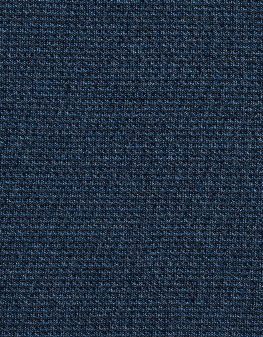 bugatti Langarm-Poloshirt mit Strukturkragen