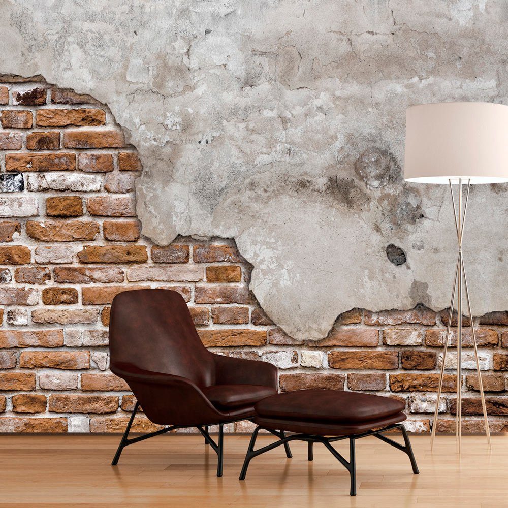 KUNSTLOFT Vliestapete Industrial Duet 4x2.8 m, Halb-matt, lichtbeständige Design Tapete
