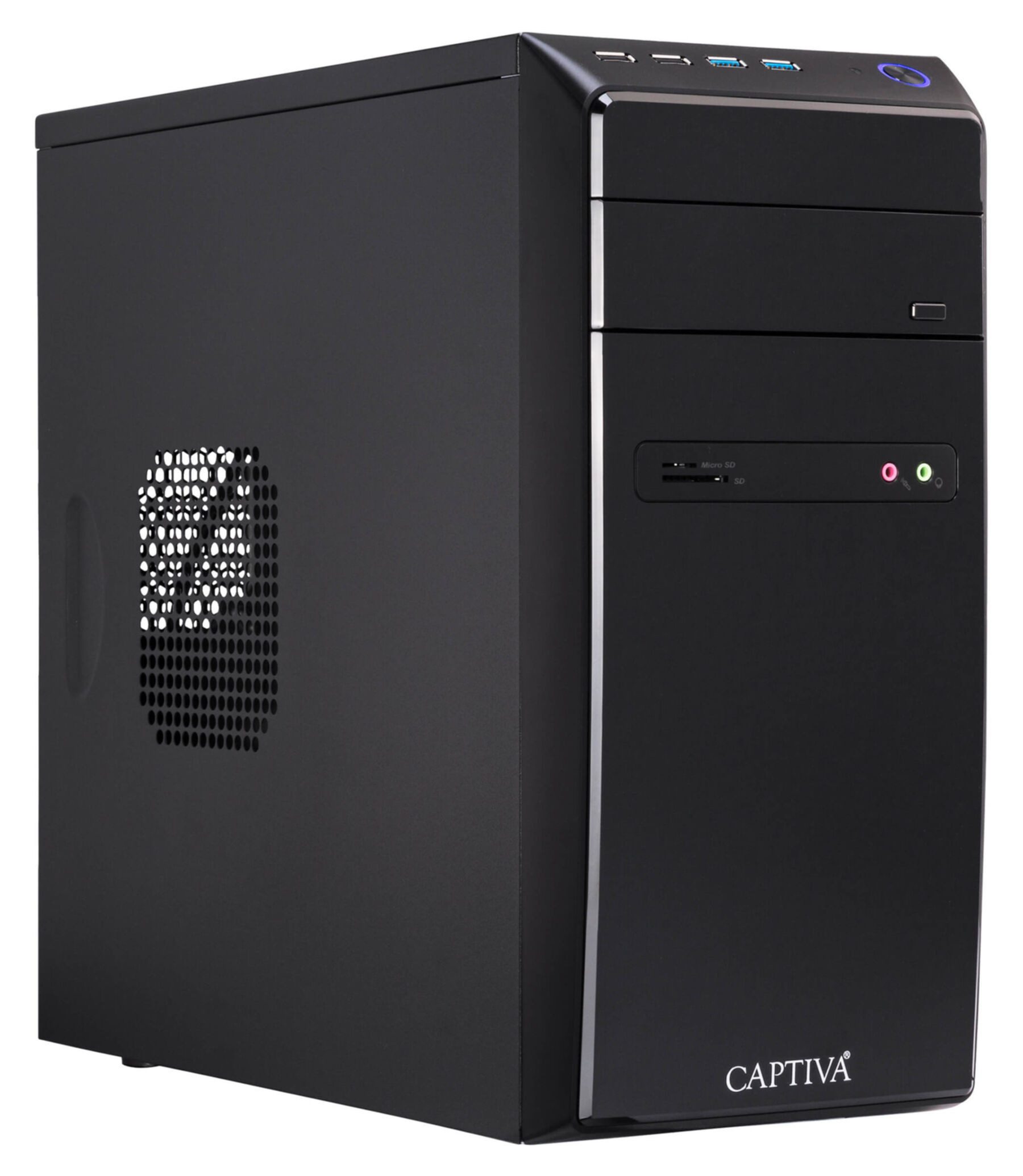 CAPTIVA Power Starter R65-473 PC (AMD Ryzen 5 5600G, AMD Radeon Graphics, 8 GB RAM, 500 GB SSD, Luftkühlung, WLAN, ohne OS)