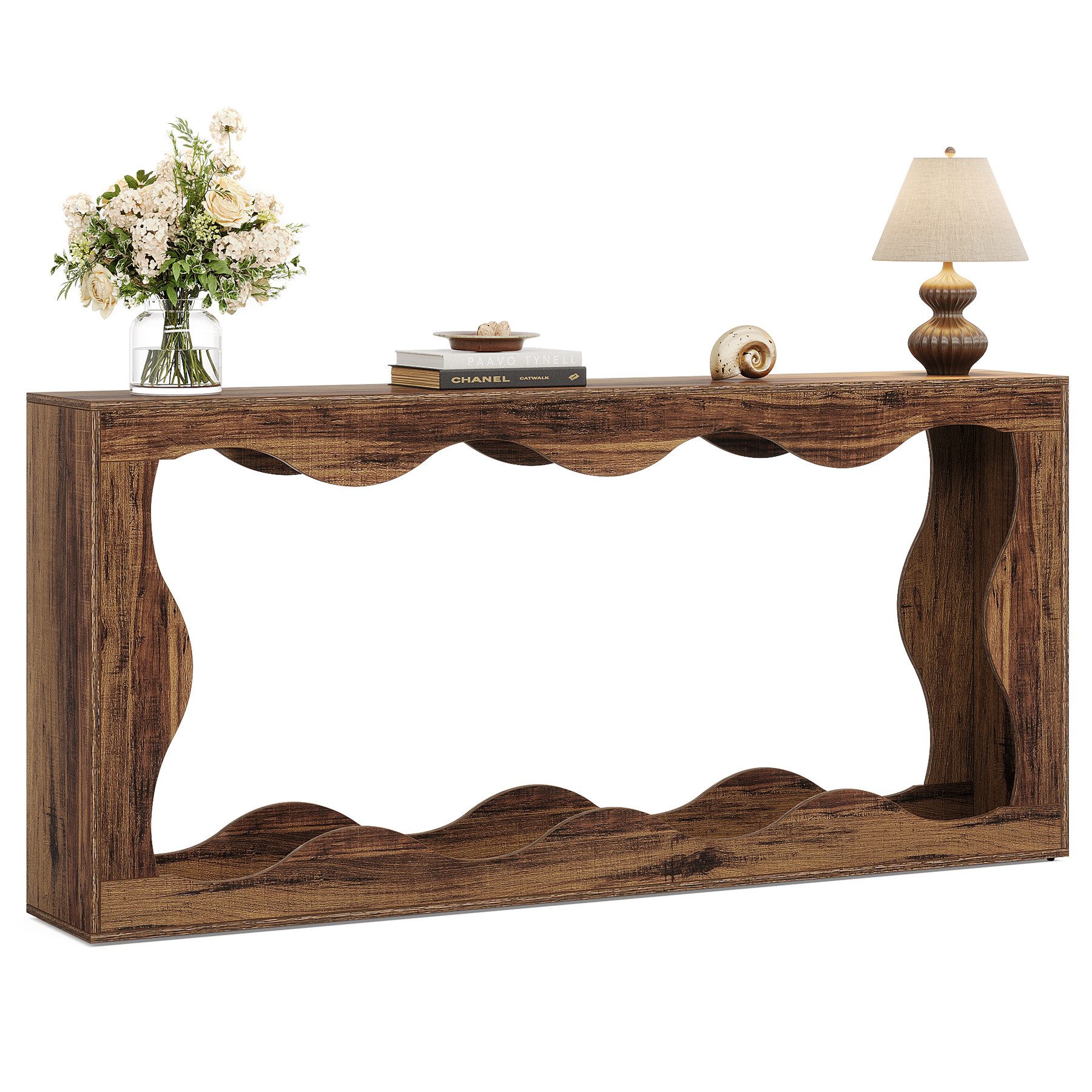 Tribesigns Konsolentisch 160cm Langer Eingangstisch, Sofa-Konsolentisch, sc günstig online kaufen