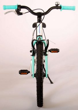 TPFSports Kinderfahrrad Volare Glamour 18 Zoll mit Rücktritt + Handbremse, 1 Gang, (Mädchen Fahrrad - Rutschfeste Sicherheitsgriffe), Kinder Fahrrad 18 Zoll mit Ständer Laufrad Mädchen Kinderrad