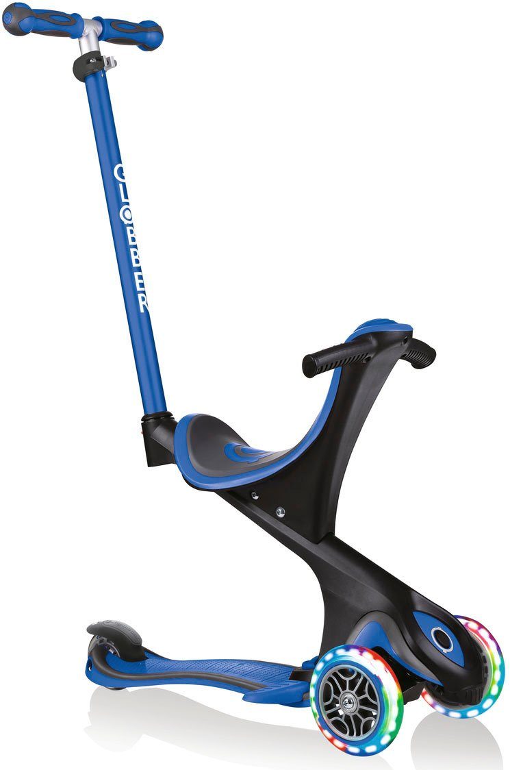 Globber LIGHTS COMFORT authentic GO-UP sports toys Scooter blau &