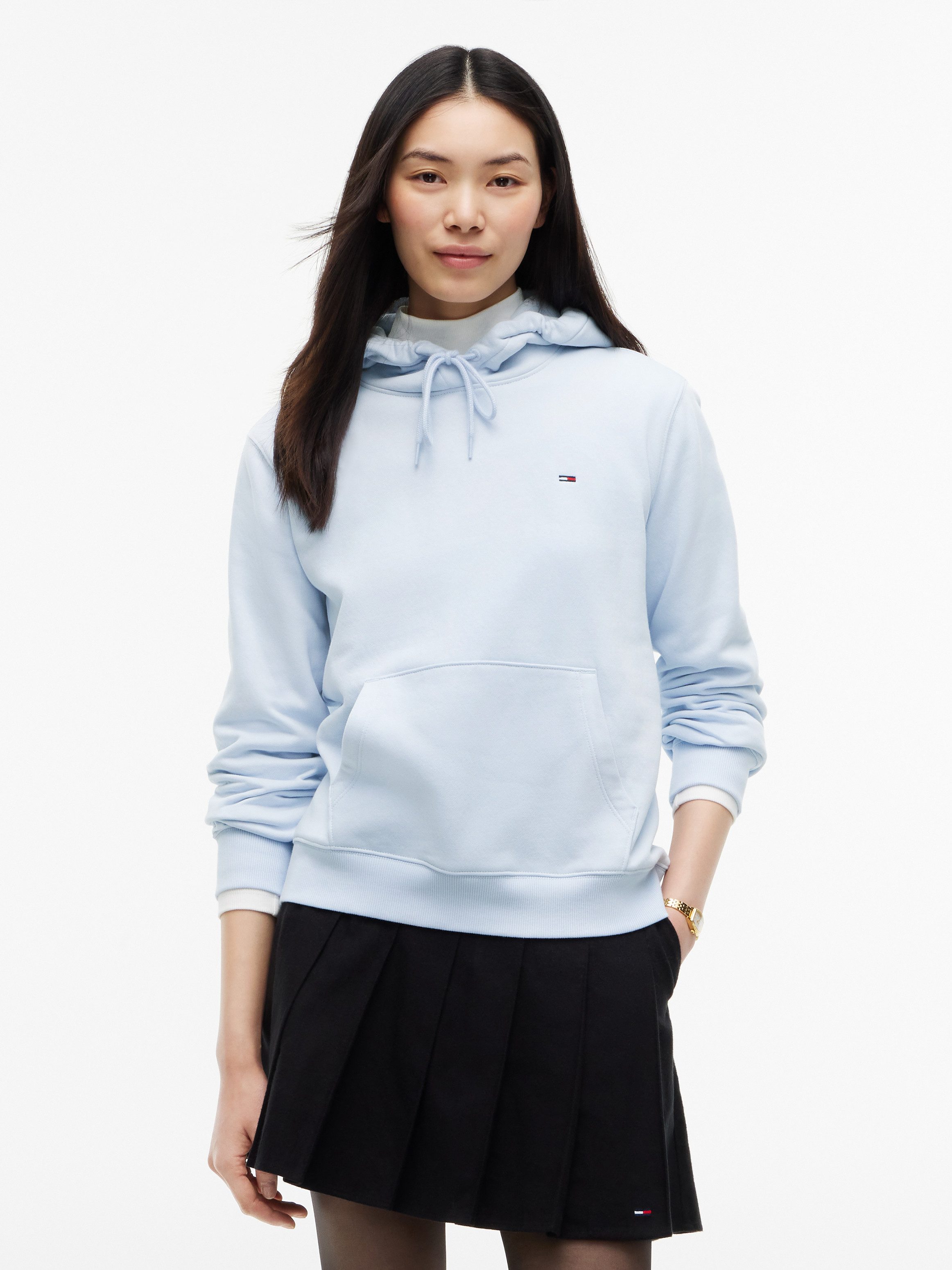 Tommy Jeans Kapuzensweatshirt TJW REG S FLAG HOODIE Baumwollmischung