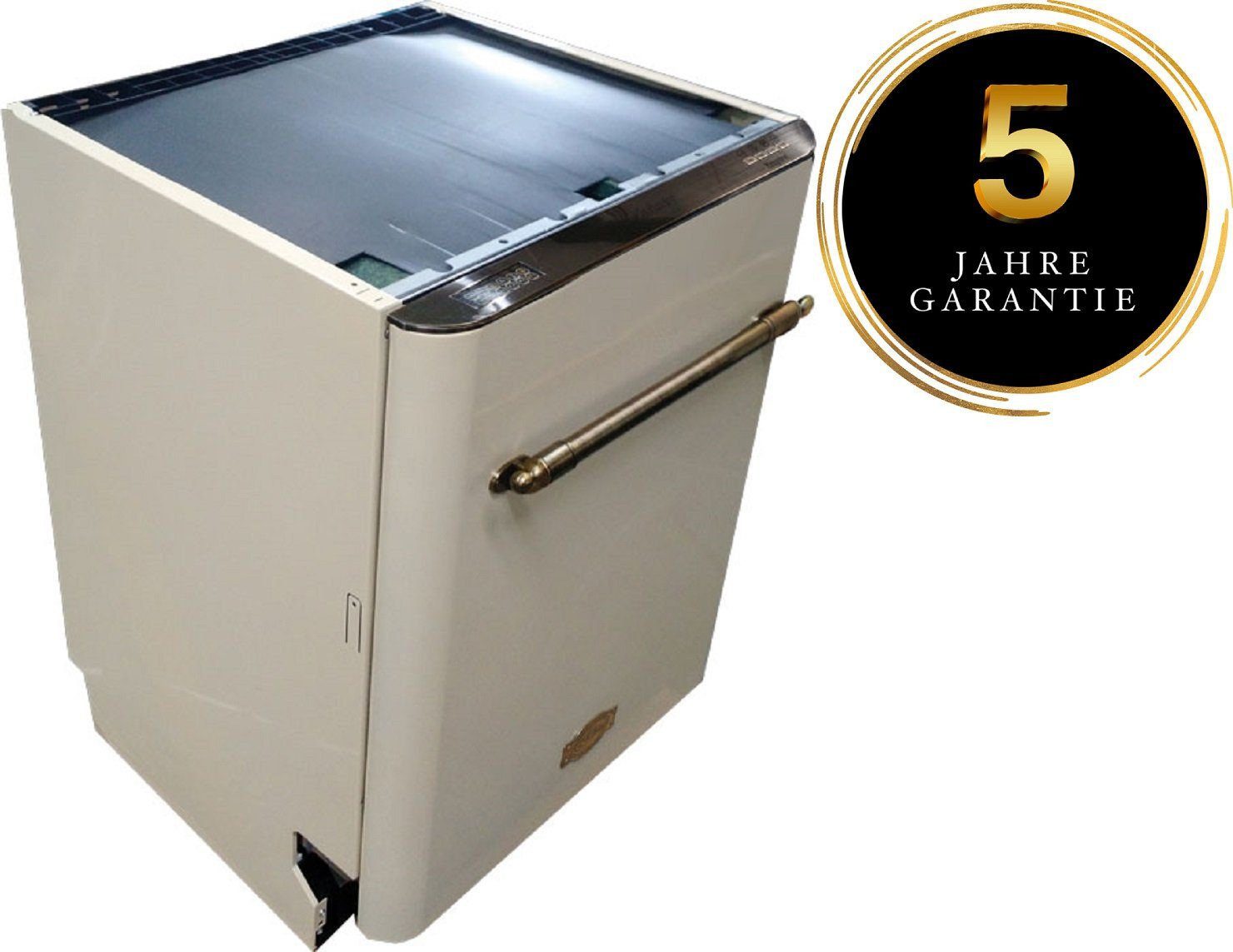 Kaiser Küchengeräte Unterbaugeschirrspüler S 60 U 88 XL ElfEm, Retro Unterbau Spülmaschine 60cm, Aqua Stop,Leise,6 Programme