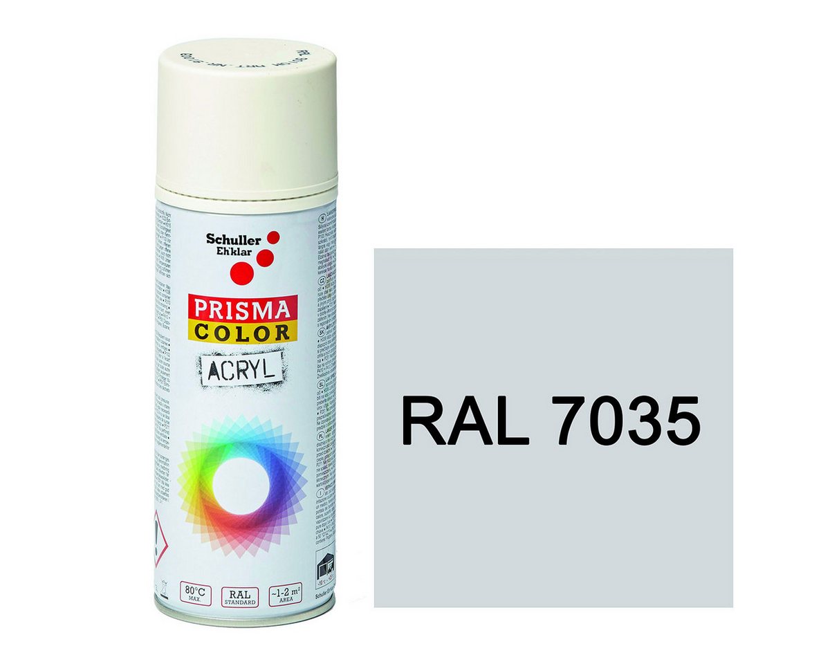 Thumbnail - DD Composite Harzfarbe PRISMA COLOR Lackspray 400ml RAL7035, schnelltrocknender Acryllack