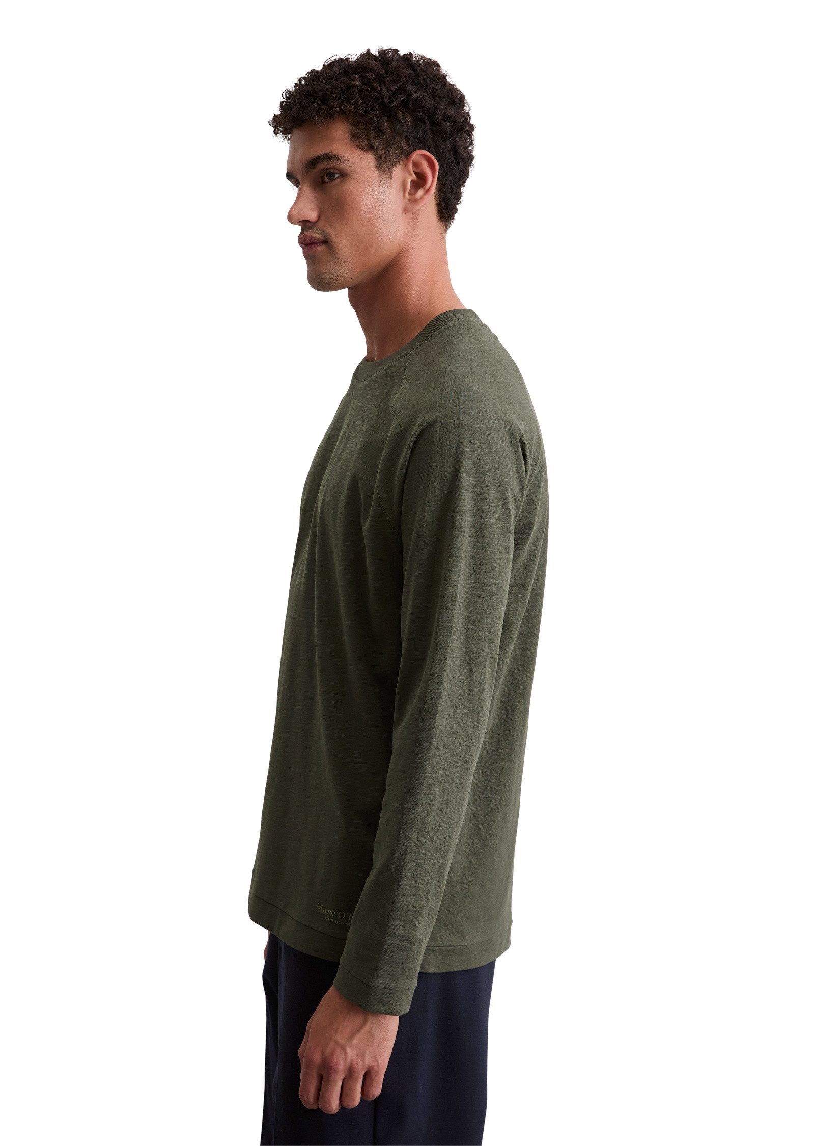 Marc O'Polo Langarmshirt aus reiner Bio-Baumwolle günstig online kaufen