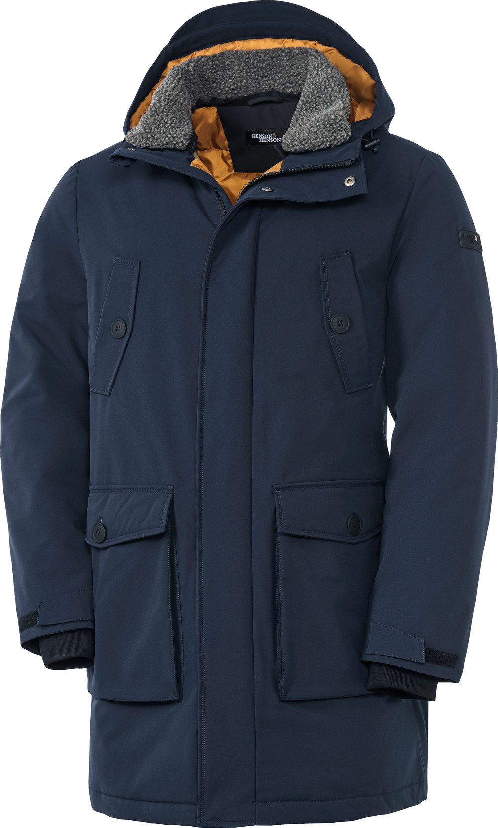 HENSON&HENSON Parka Stark wasserabweisend mit 5.000 günstig online kaufen