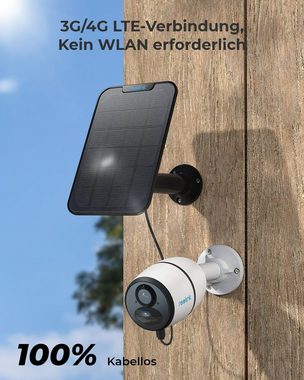 Reolink 2K 4MP 3G/4G LTE Überwachungskamera (Innenbereich, Außenbereich, 1 x Go B41, 1 x Solarpanel, Personen-/Autoerkennung, Hochwertige Nachtsicht, Akku-/Solarbetrieb)