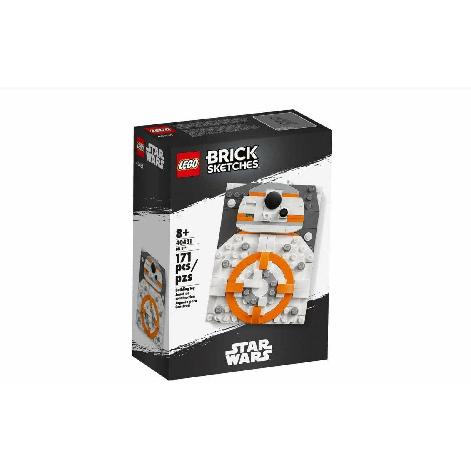 LEGO® Konstruktionsspielsteine LEGO 40431 - LEGO Brick Sketches - Star Wars BB-8