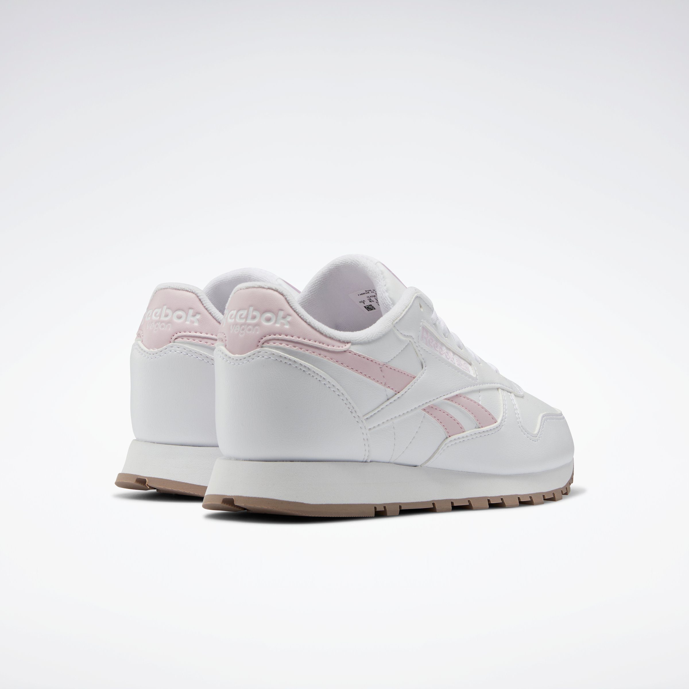 Sneaker CLASSIC Reebok Classic VEGAN weiß-rosa