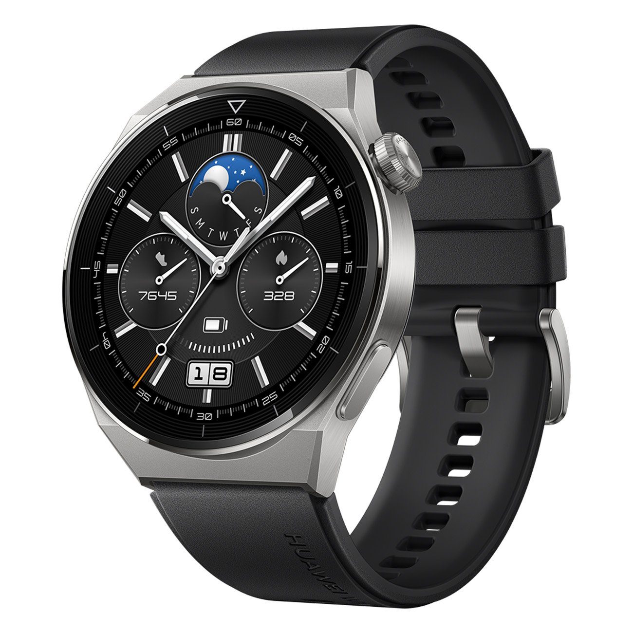 3 Pro-46mm schwarz GT Watch Smartwatch Huawei