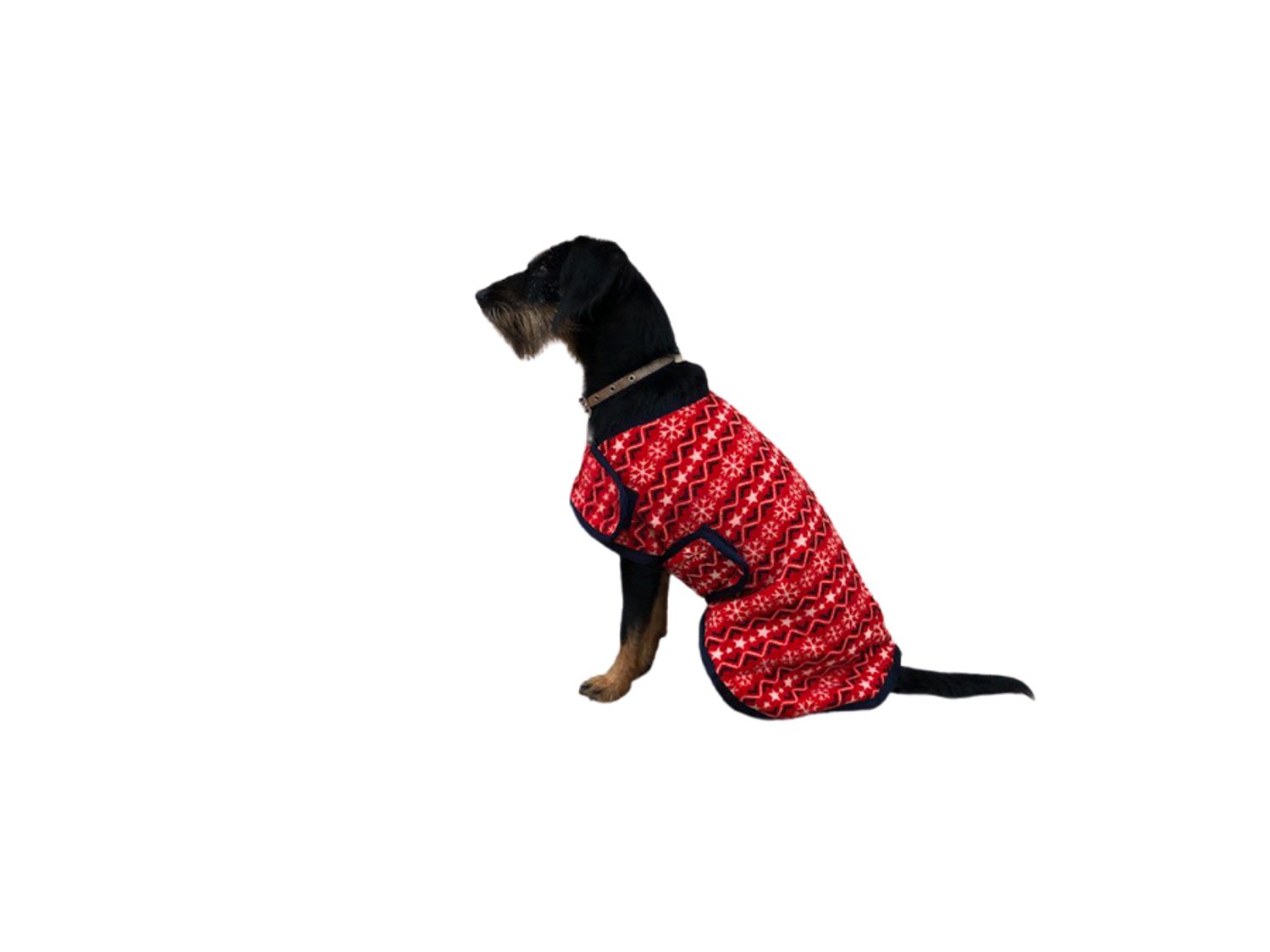 Horse Guard Tierdecke Horse Guard Weihnachten Hundedecke Hundemantel Weihnachtsoutfit rot Hu