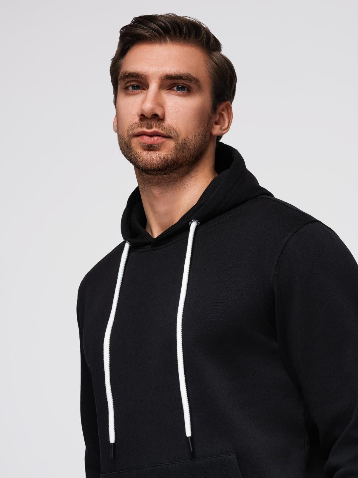 OMBRE Kapuzenpullover Herren Känguru-Sweatshirt mit Kapuze günstig online kaufen