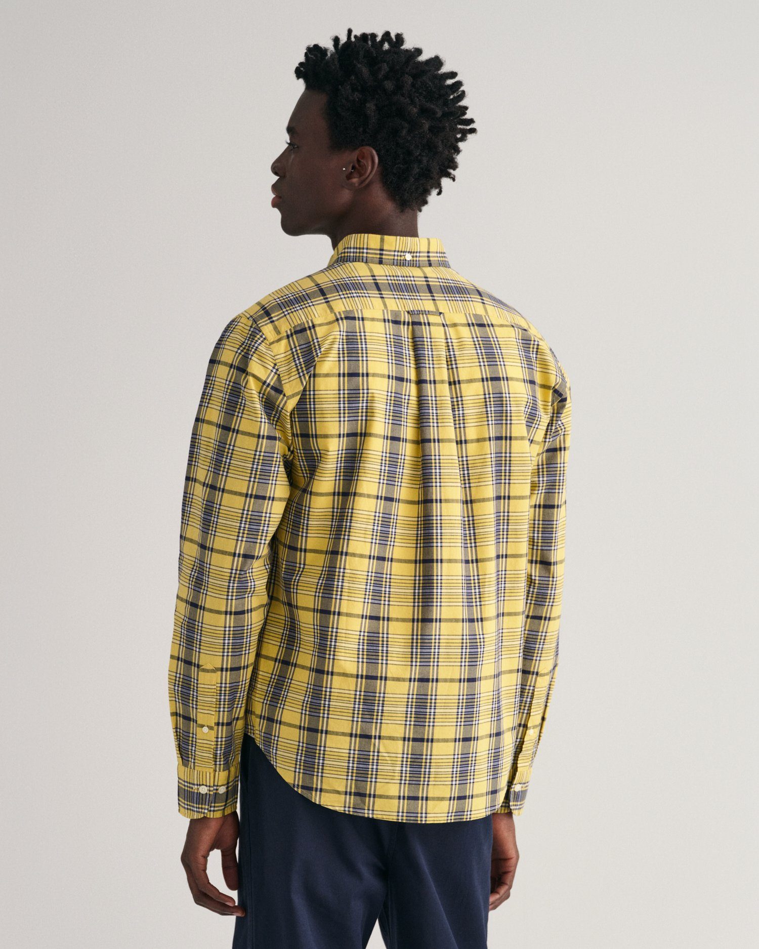 Gant Karohemd Regular Fit Popeline Karohemd