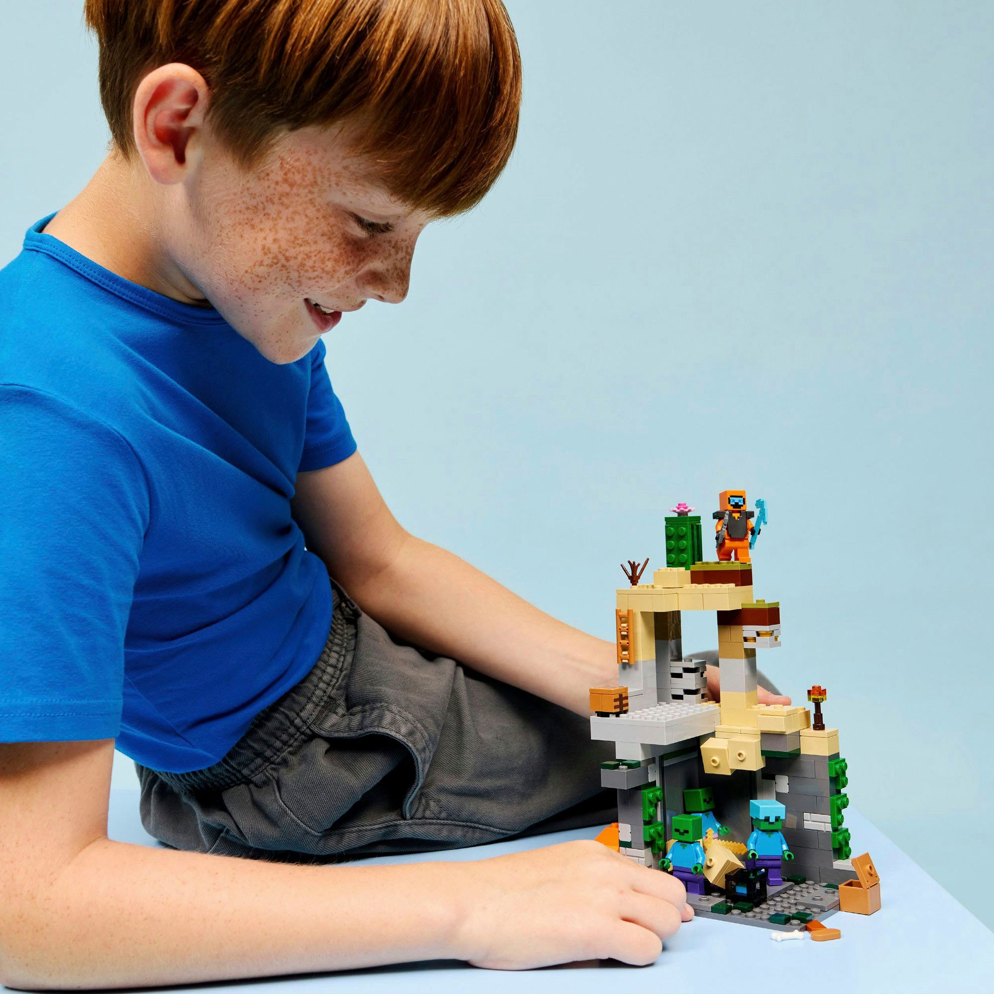 LEGO® Zombieverlies (21587), LEGO Minecraft Konstruktionsspielsteine, (284 St), Made in Europe