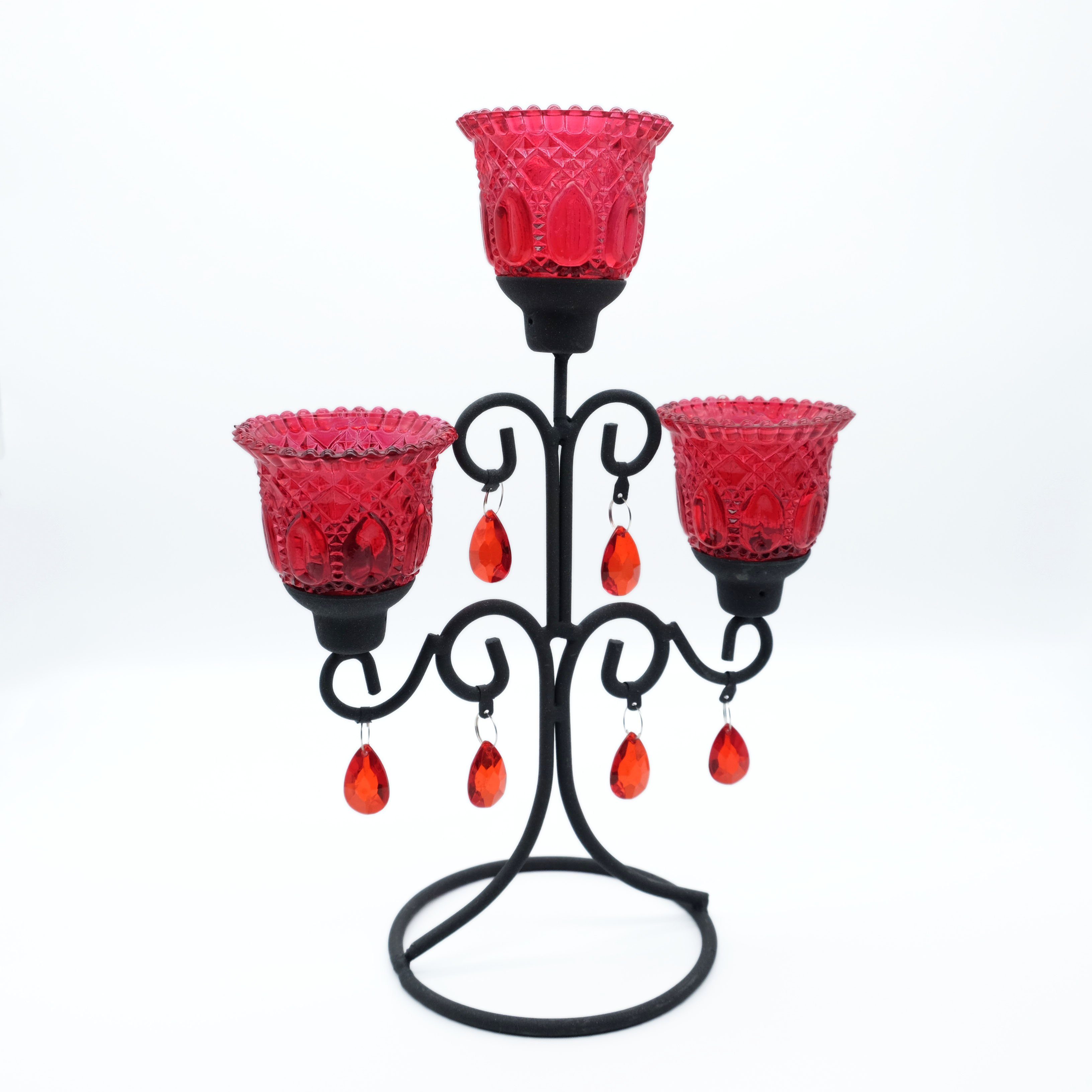Kerzenständer, Glas, DeColibri standfest Kerzenständer Kerzenhalter, Teelichthalter