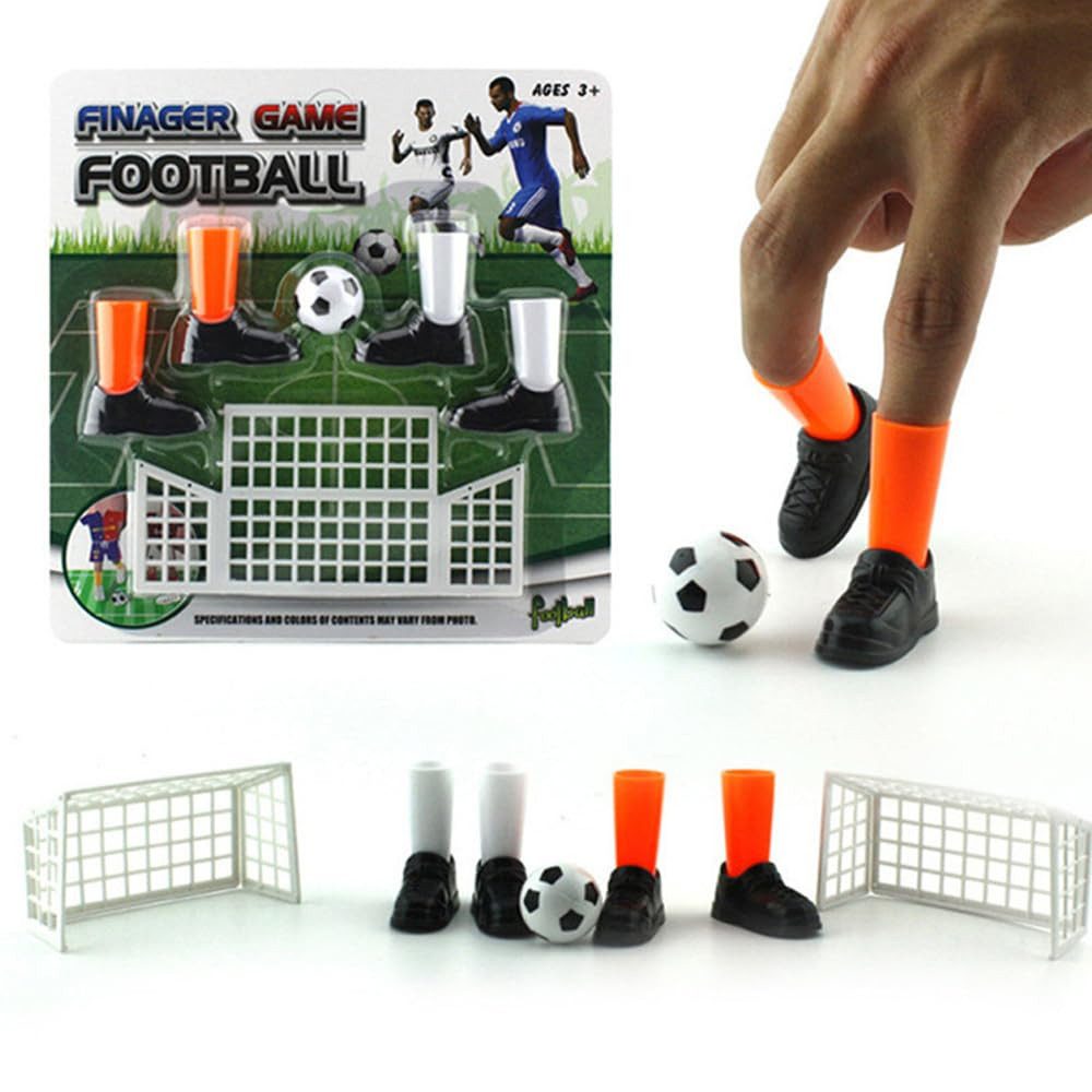 Spielball Spielball Fussball Kinder Spielzeug Set, Mini Finger Fussball Set