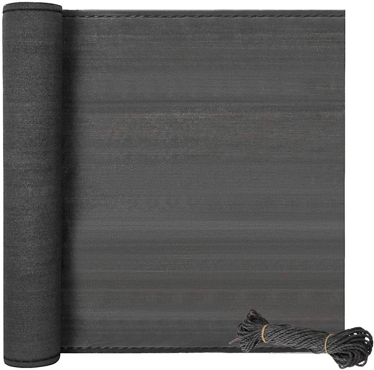 Woltu Blende, Zaunblende Maschendrahtzaun,HDPE anthrazit günstig online kaufen