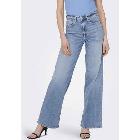 ONLY High-waist-Jeans ONLMADISON BLUSH HW WIDE DNM CRO371 NOOS