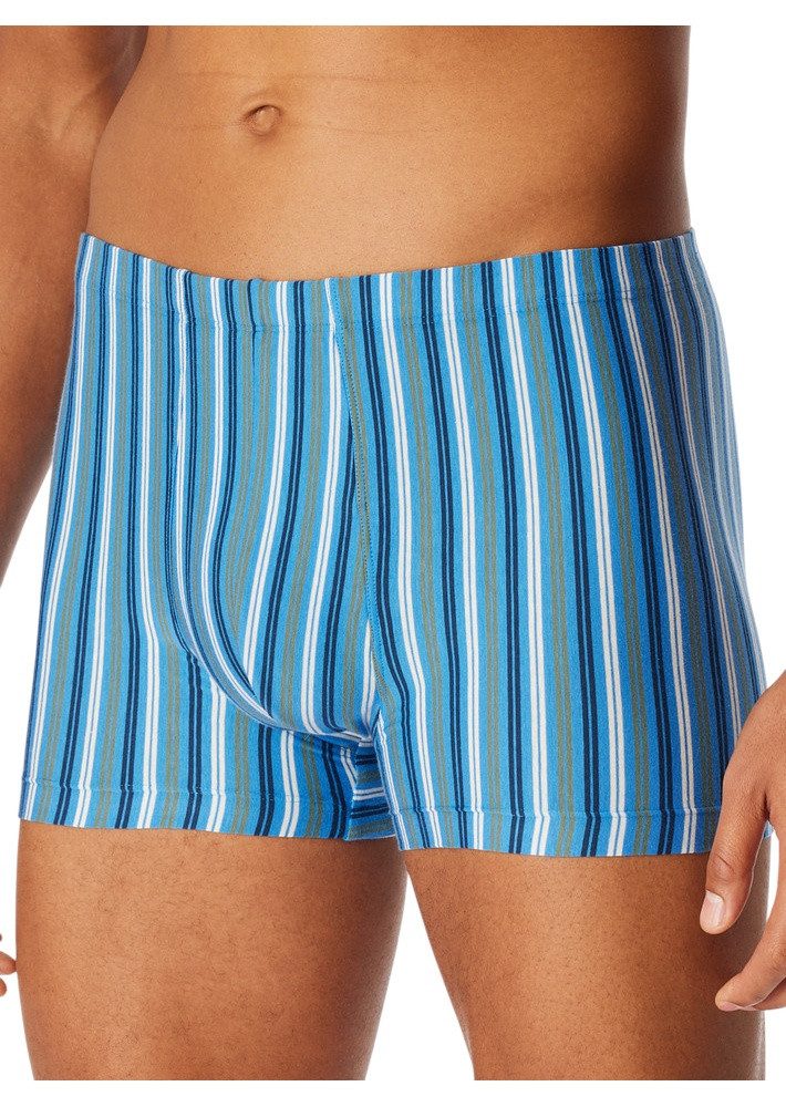 Schiesser Boxershorts Unterwäsche 95/5 Organic Cotton schwarz/blau 921 Herr günstig online kaufen