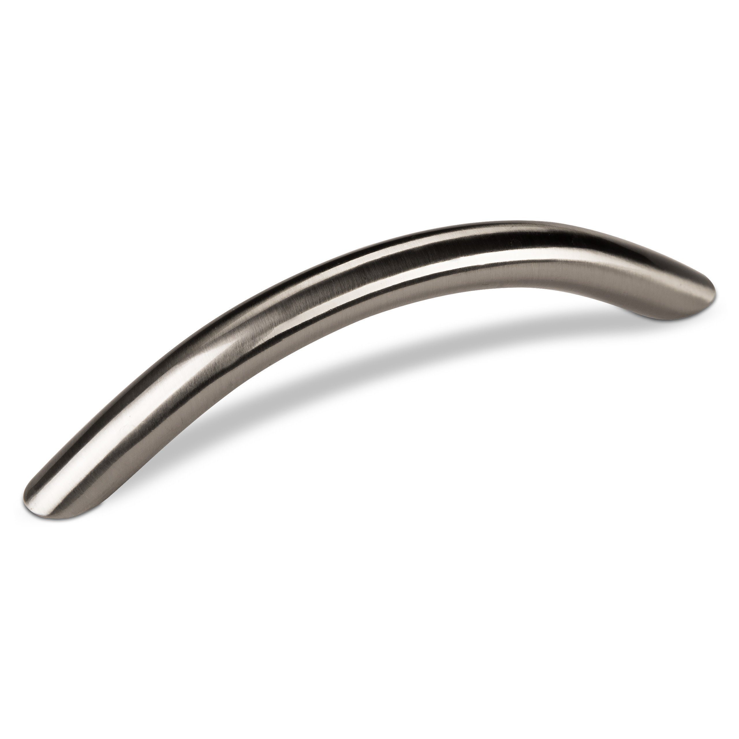 Möbelgriff Bogengriff BG01e echt Edelstahl BA 64 - 320 mm - incl. Schrauben