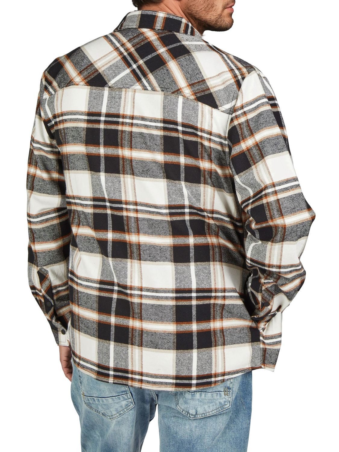 riverso Langarmhemd Herren Overshirt RIVVincent Regular Fit (1-tlg)