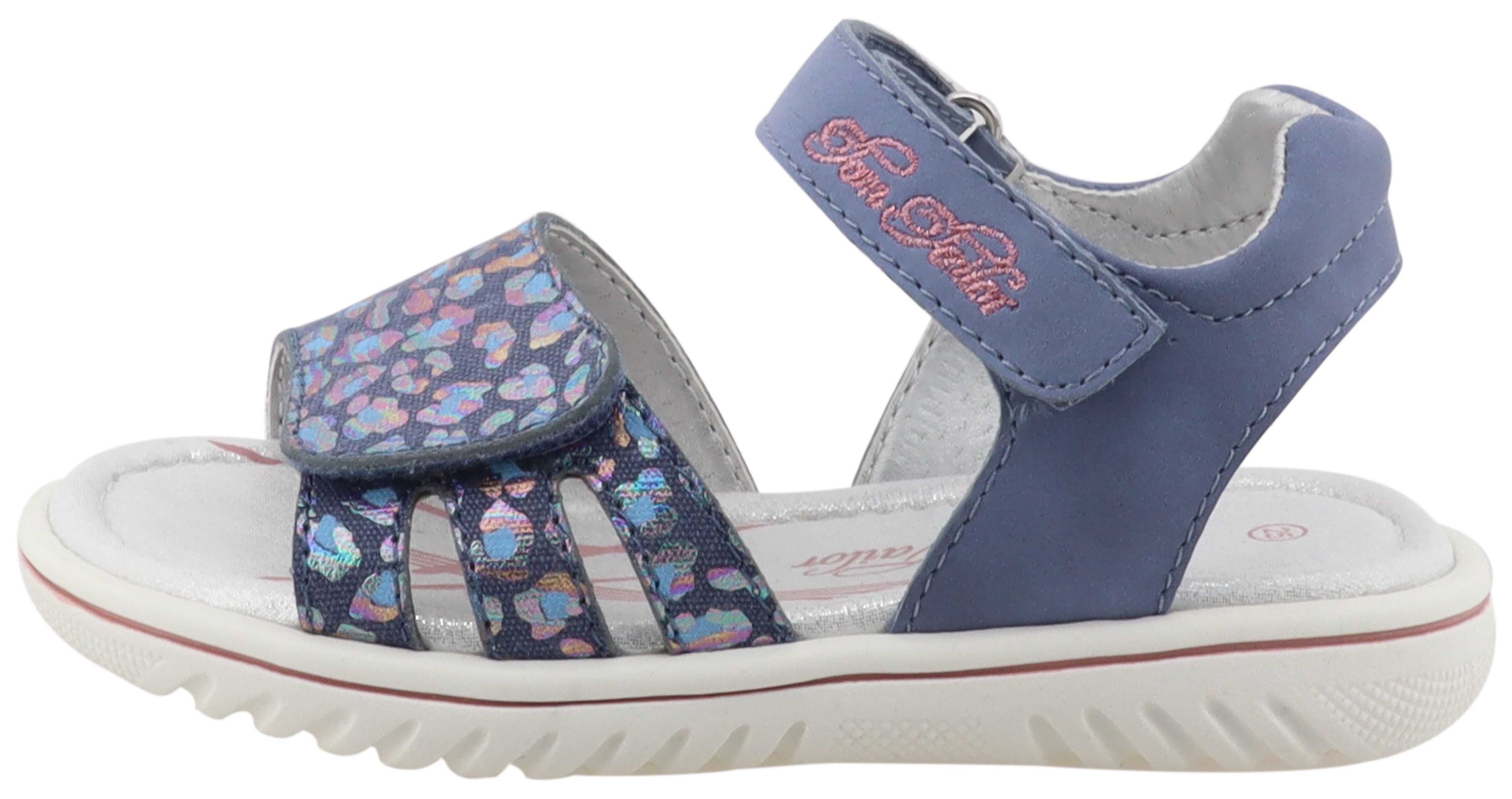 TOM TAILOR Sandale, Sommerschuh, Klettschuh, Kinderschuh mit bunten Drucken